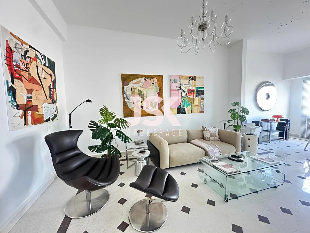 Apartment for Rent in Mar Mikhael, Beirut, Lebanon - 2 bed, 1 bath