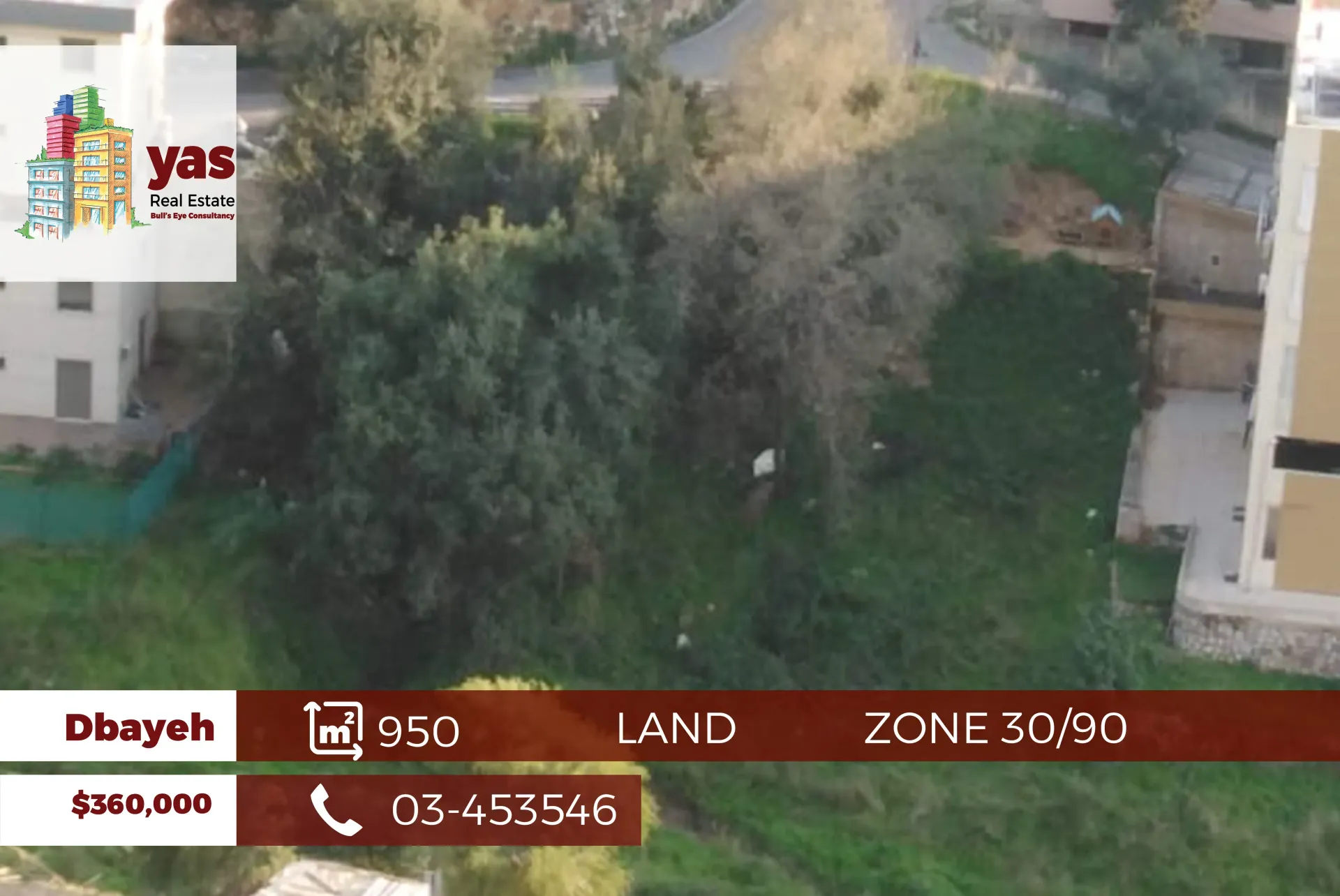 Land for Sale in Dbayeh