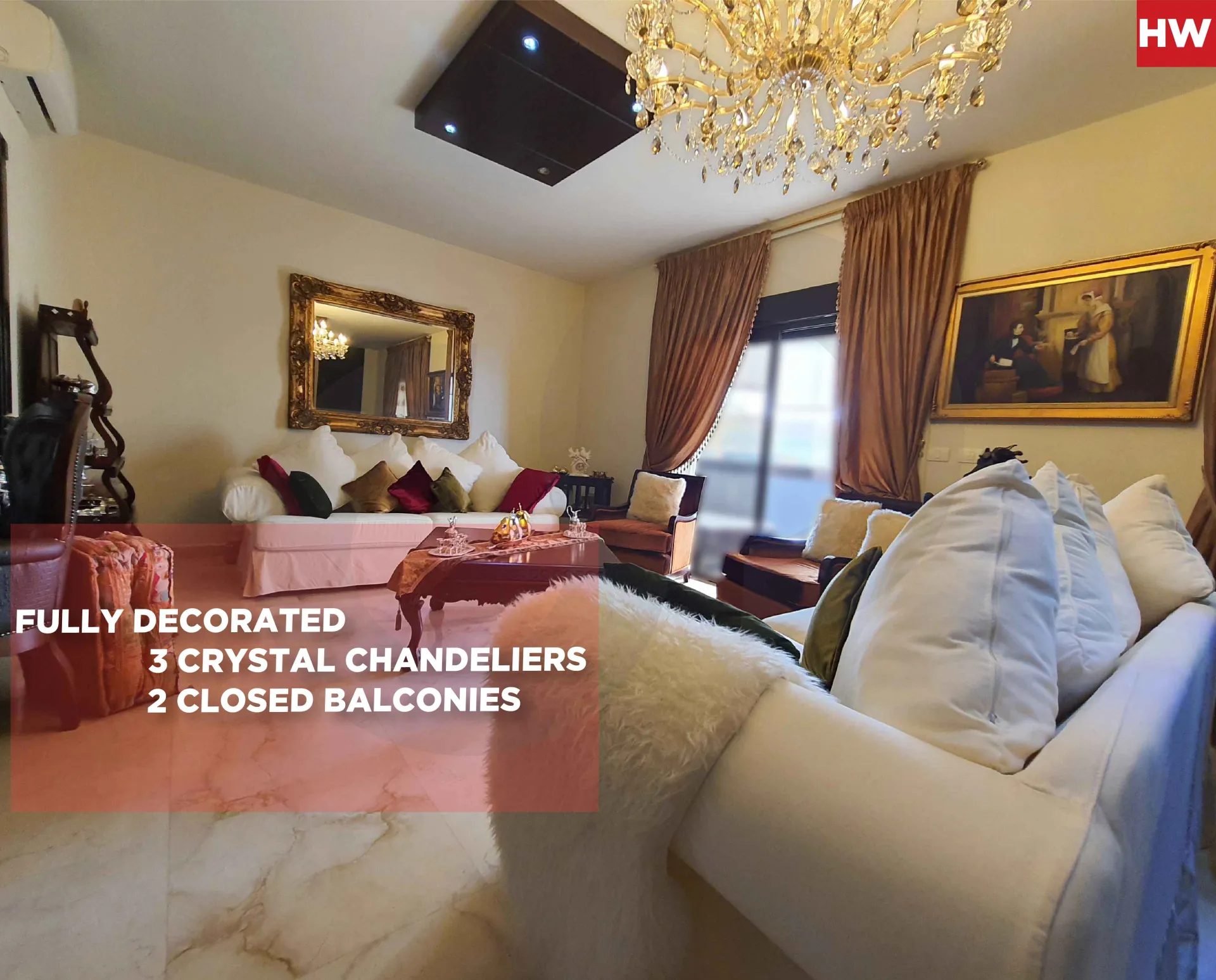 Apartment for Sale in Kfaryassine - 2 bed, 3 bath