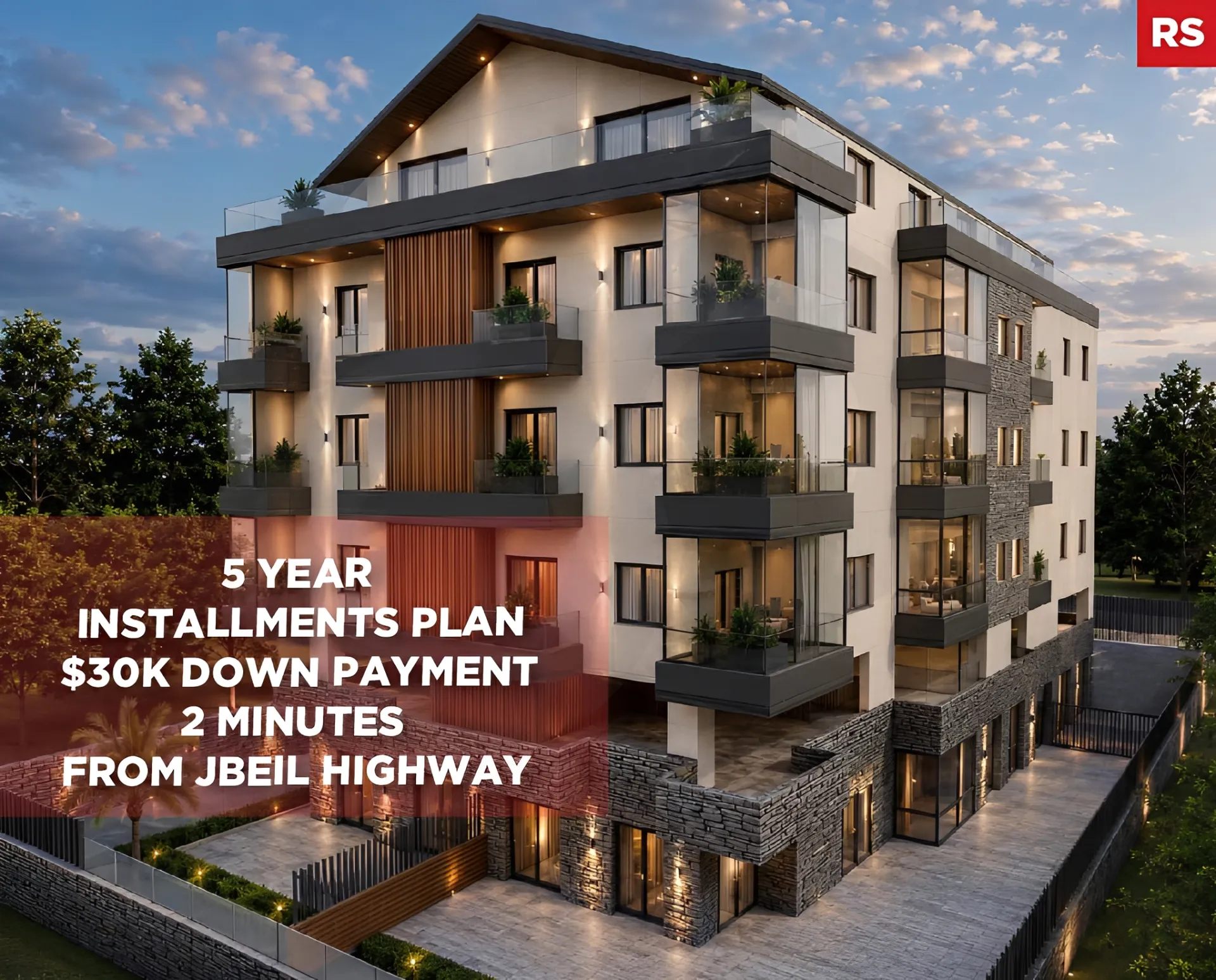 Apartment for Sale in Habboub - 3 bed, 3 bath