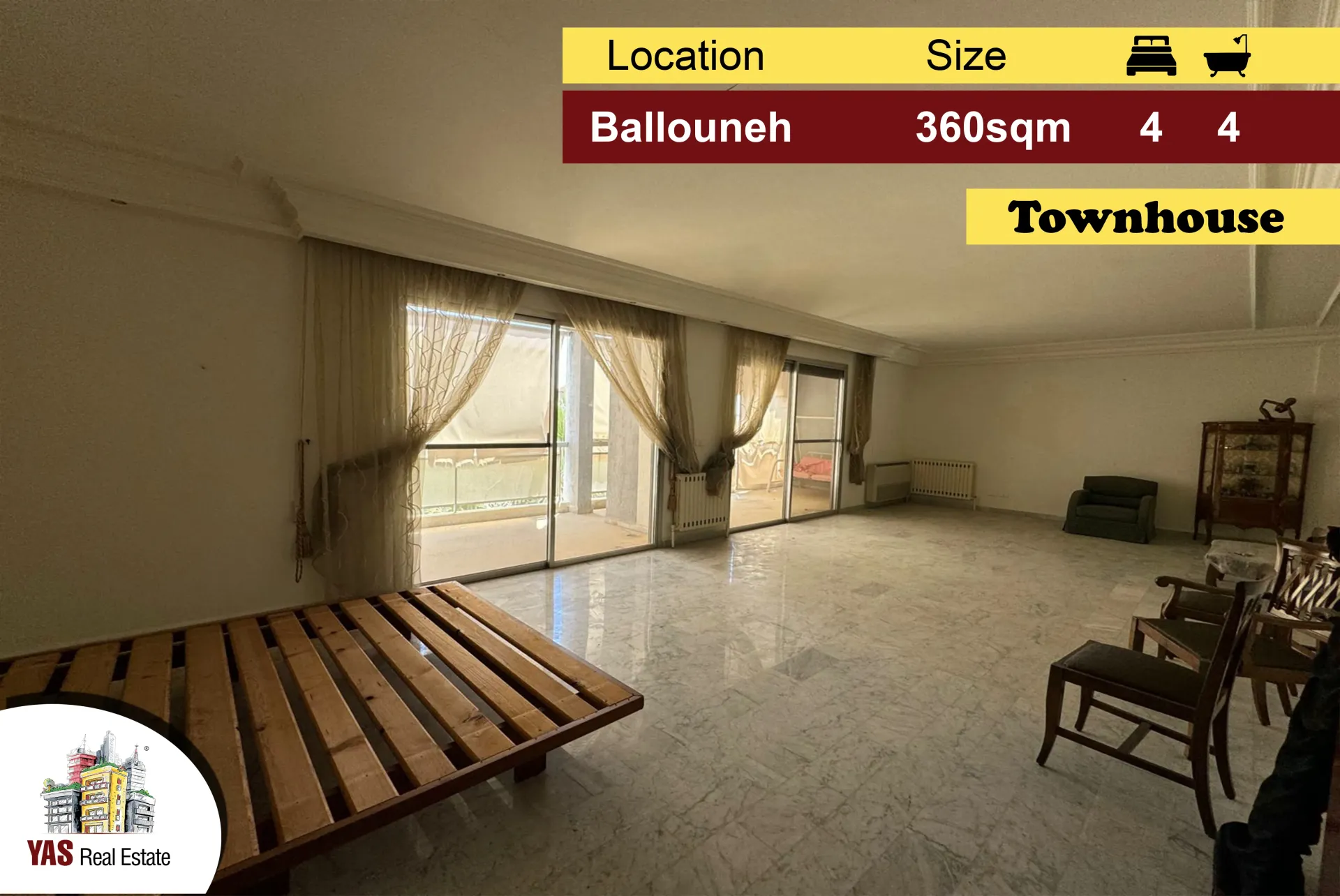 Apartment for Sale in Ballouneh