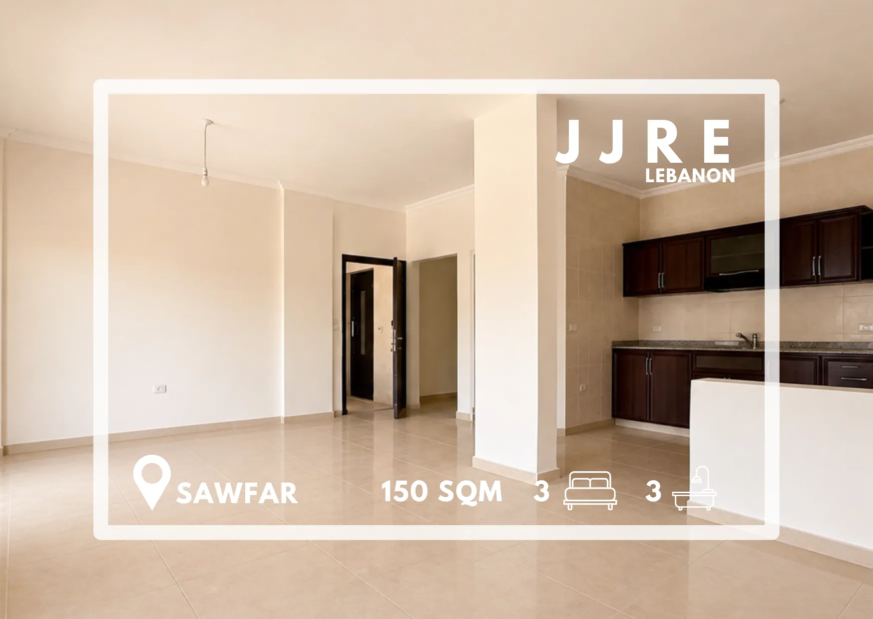 Apartment for sale in Saoufar, lebanon