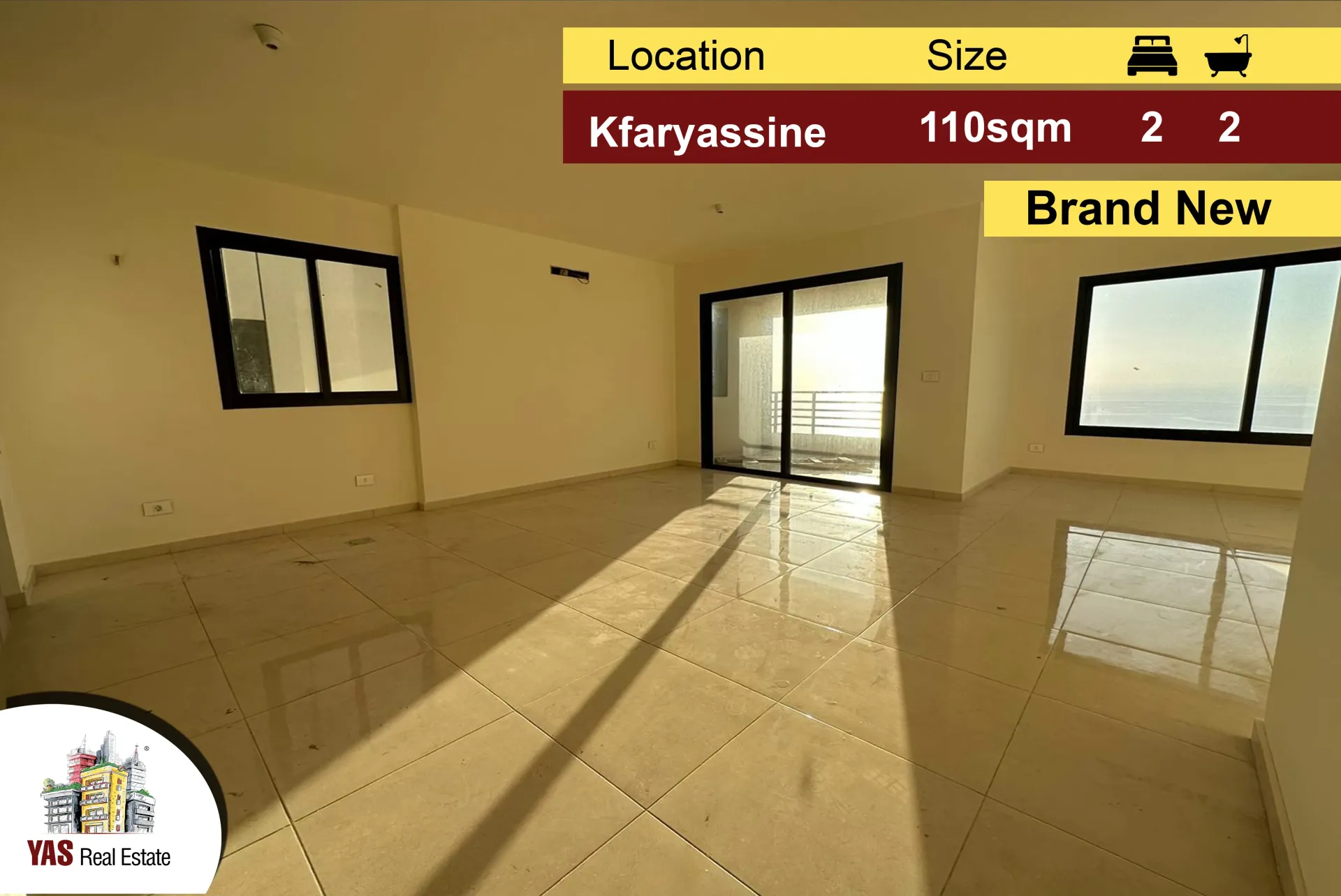 Apartment for Sale in Kfar Yassine