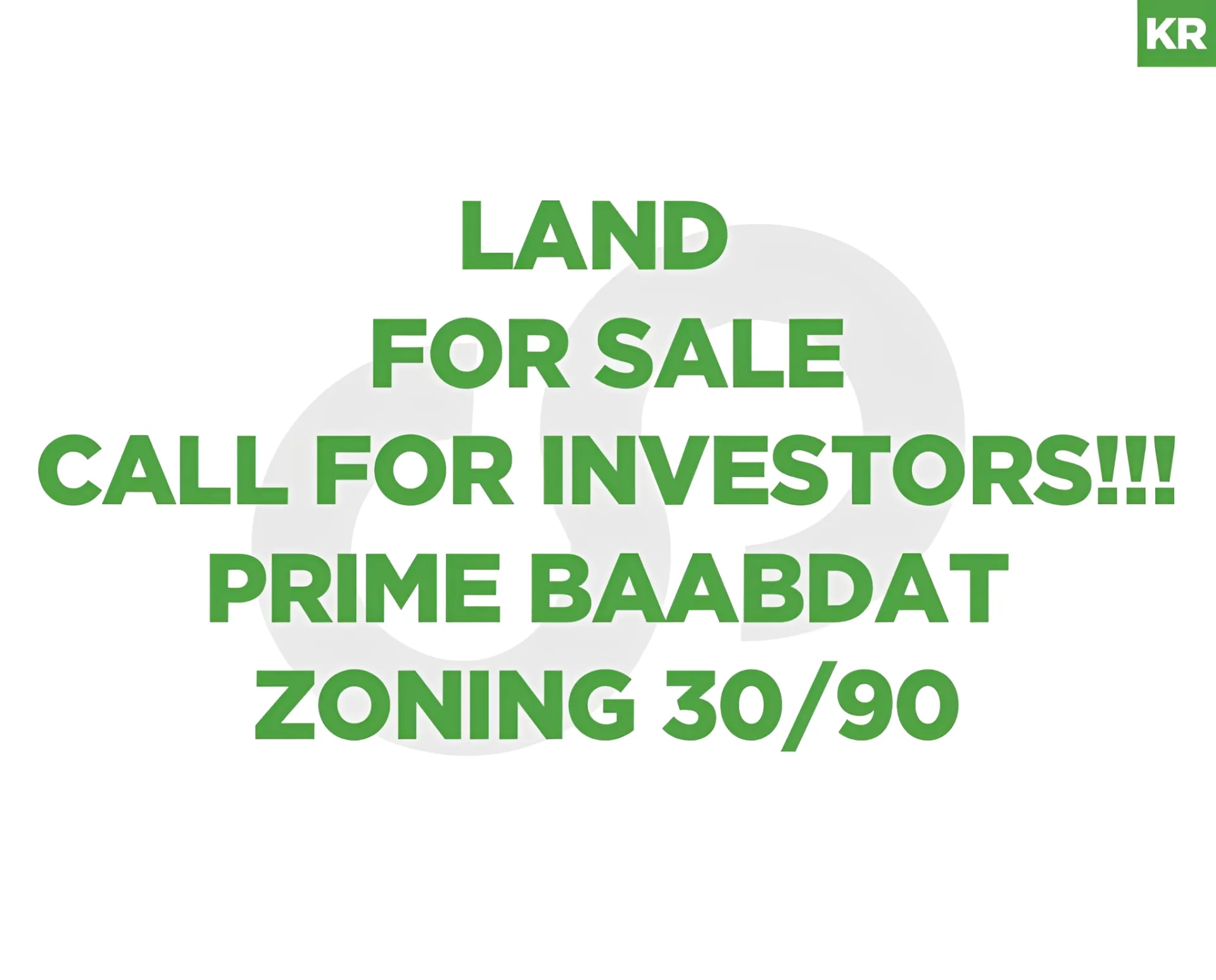 Land for Sale in Baabdat, Lebanon