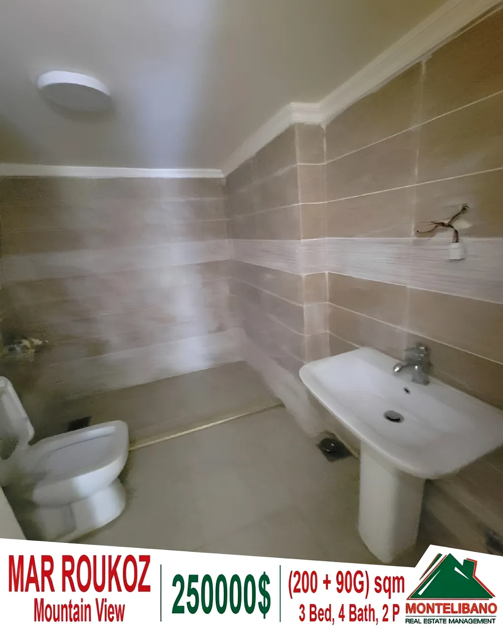 Apartment for sale in Mar Roukouz, Lebanon