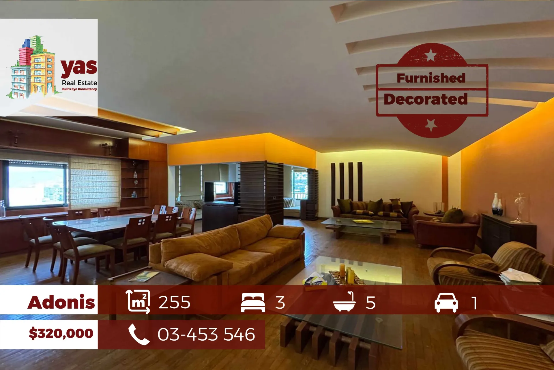 Apartment for Sale in Adonis
