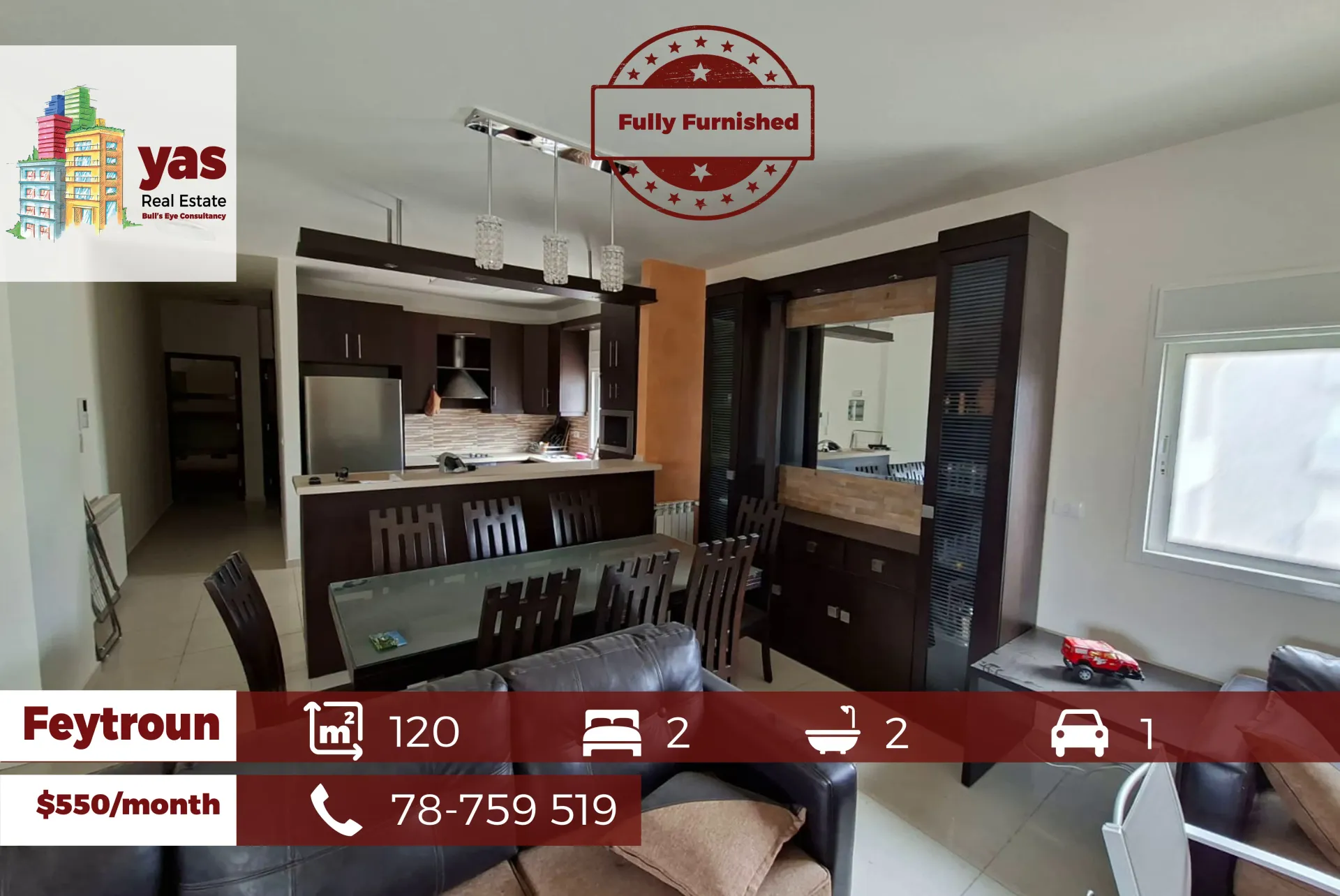 Apartment for Rent in Faytroun
