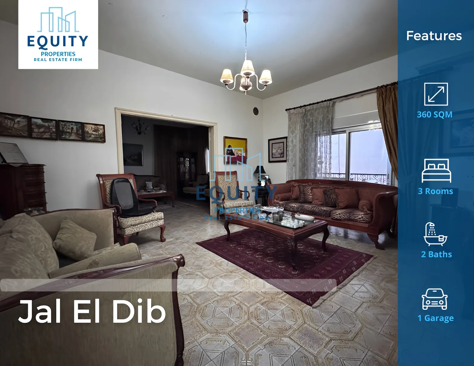 Apartment for sale in Jal El Dib, Lebanon