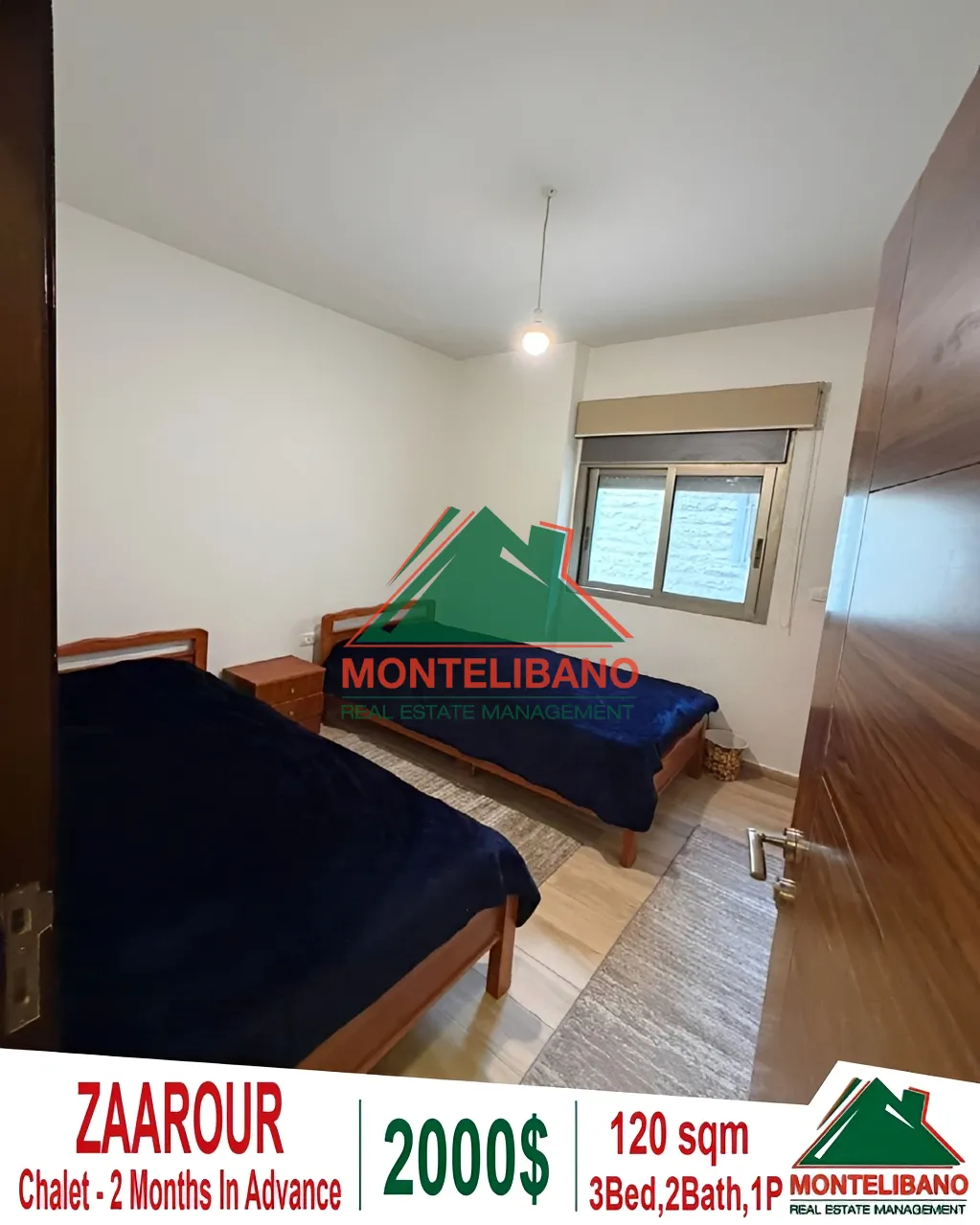 Chalet for rent in Zaarour, Lebanon