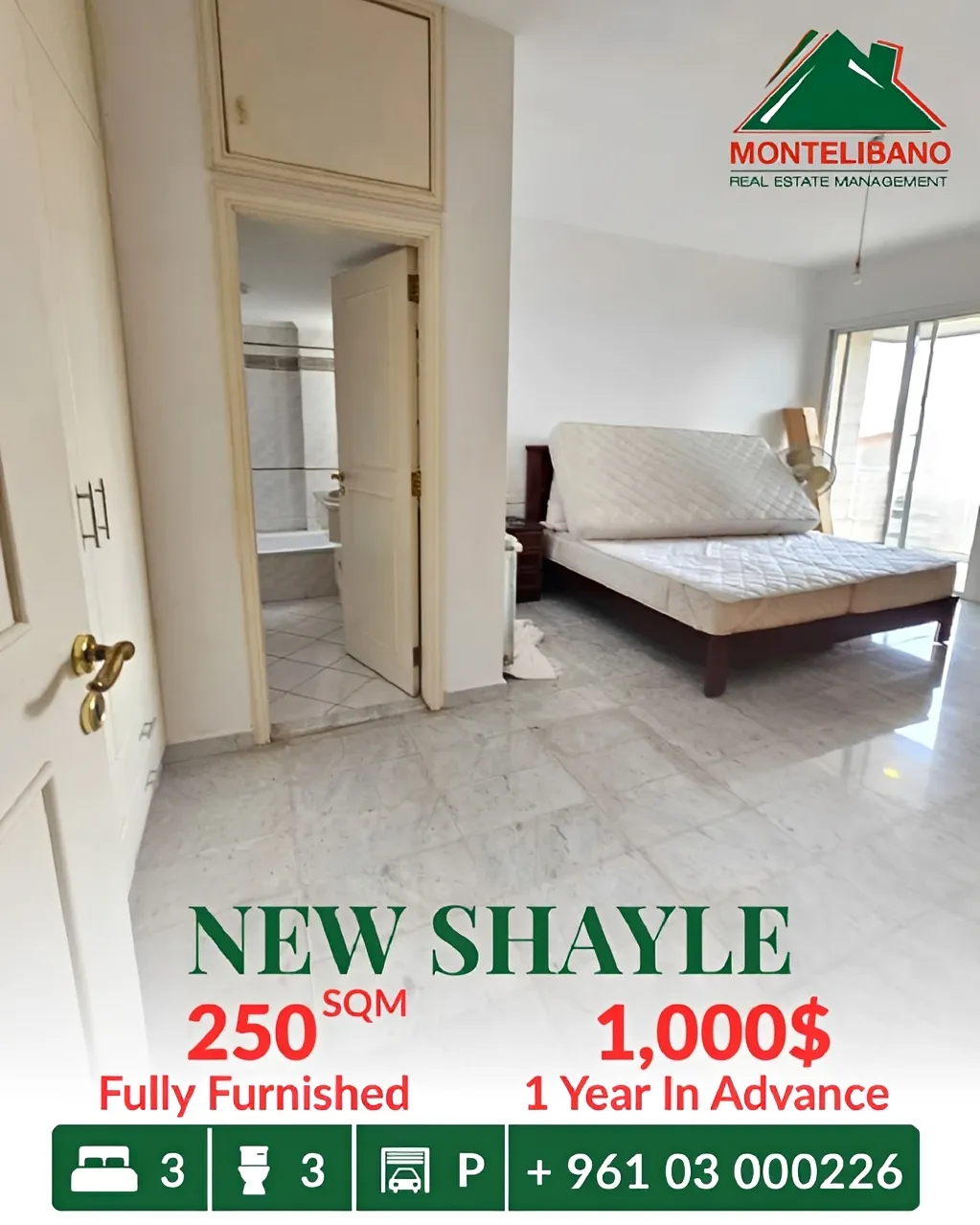 Apartment for rent in Sehayleh
