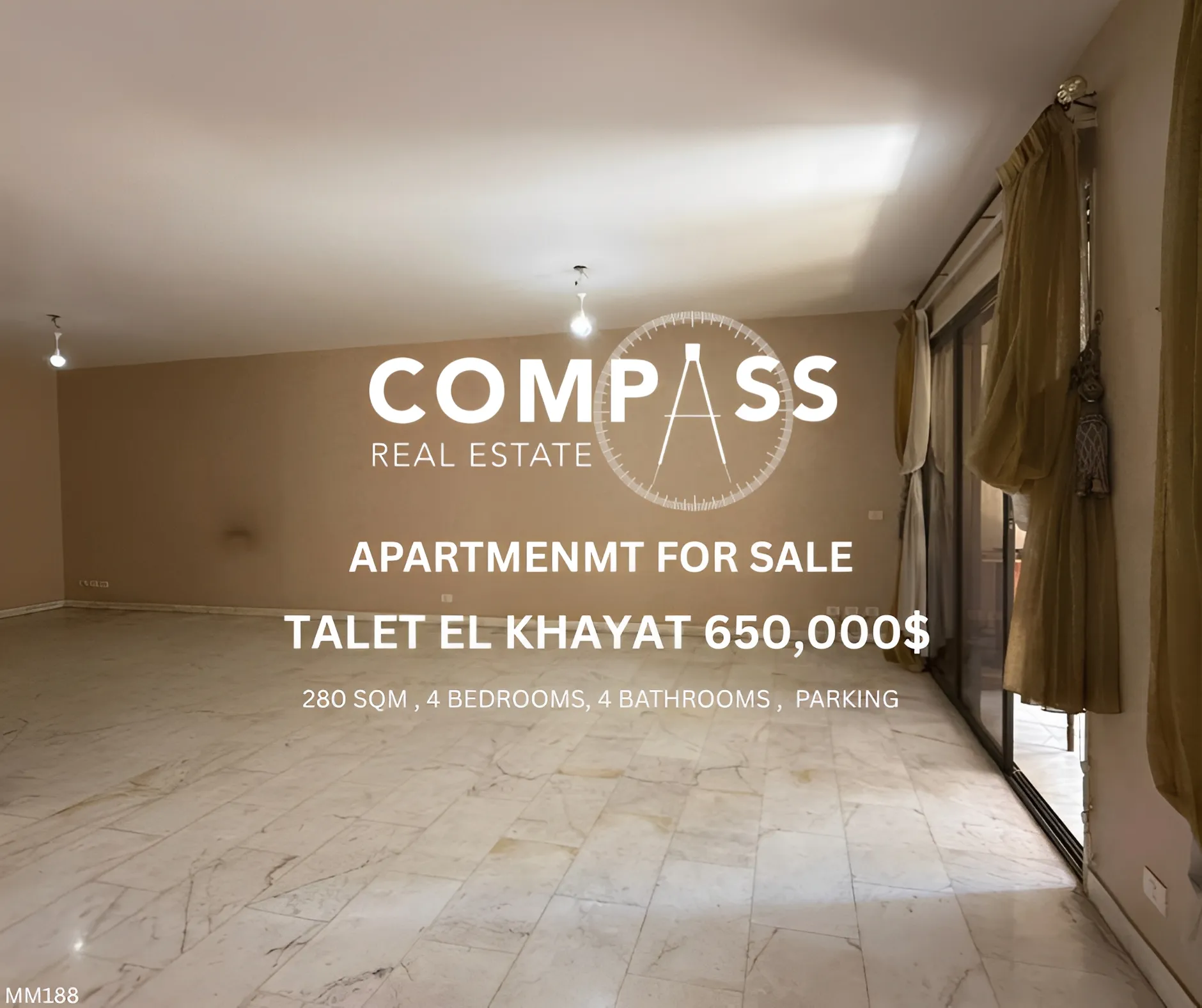 Apartment for Sale in Tallet Khayat, Beirut, Lebanon