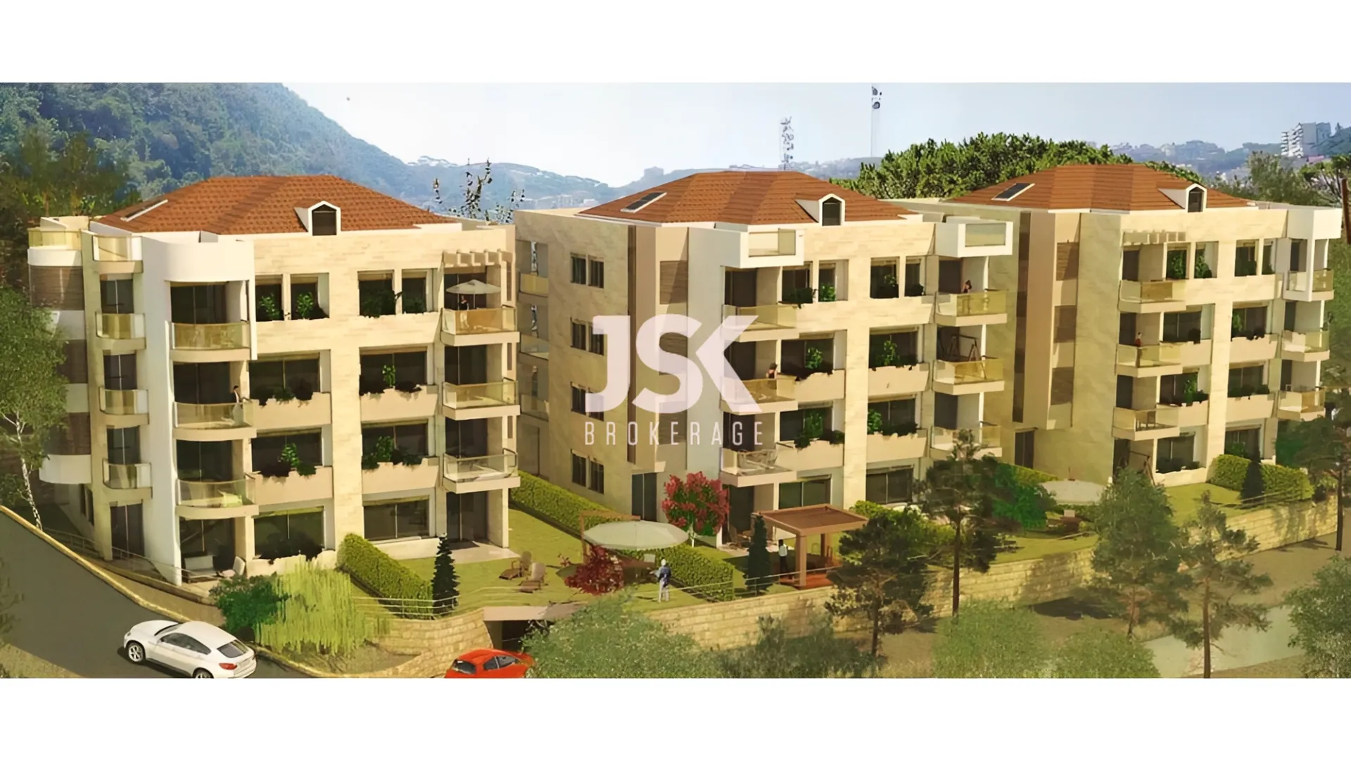 Duplex for Sale in Jouret Al Ballout, Lebanon - 3 bed, 3 bath