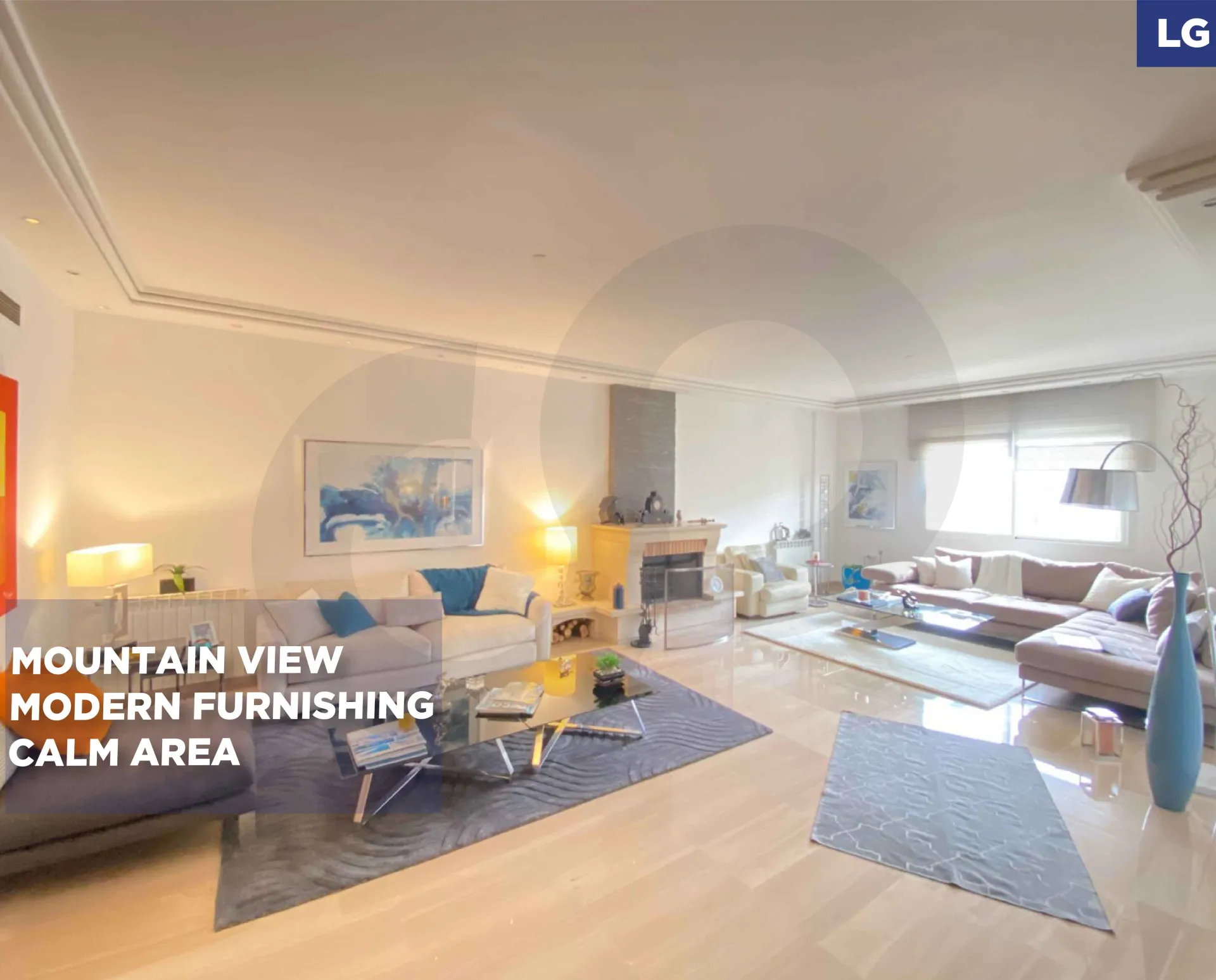 Apartment for Rent in Louaizeh - 3 bed, 4 bath