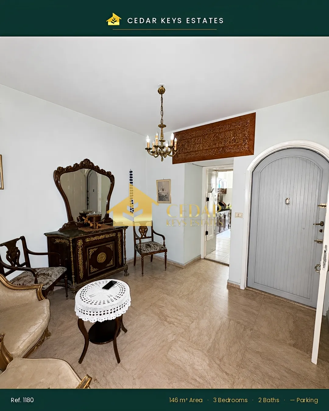 Apartment for sale in Ras Al Naba'a, Beirut, Lebanon