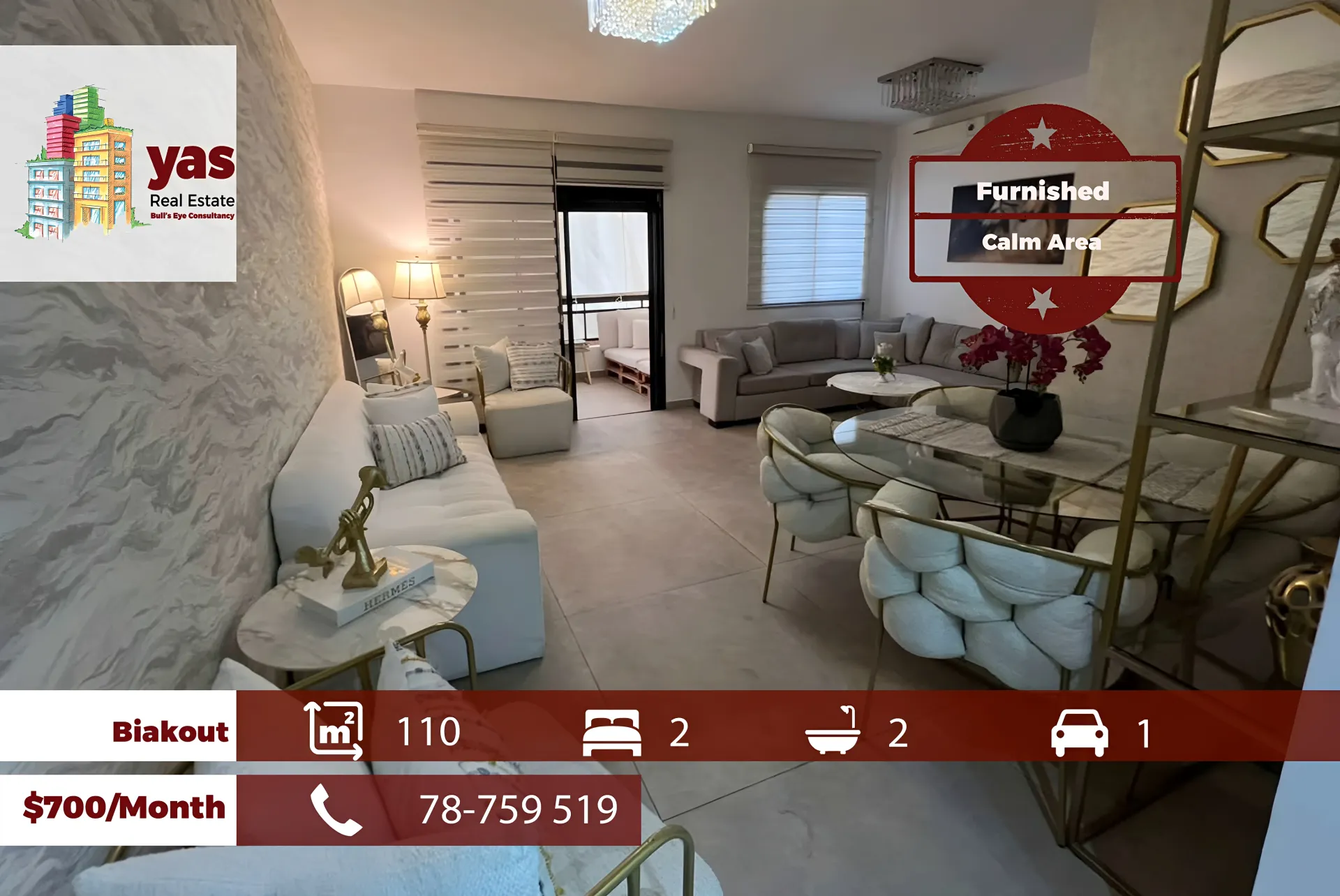 Apartment for Rent in Biaqout