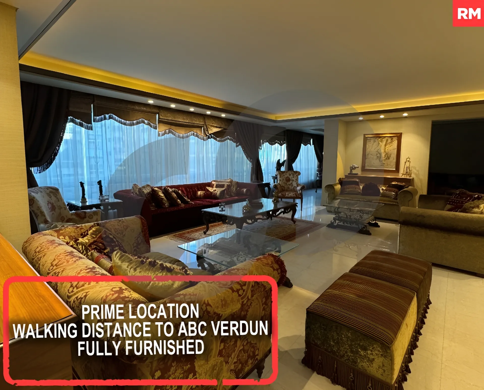 Apartment for Sale in Verdun, Beirut, Lebanon - 3 bed, 4 bath