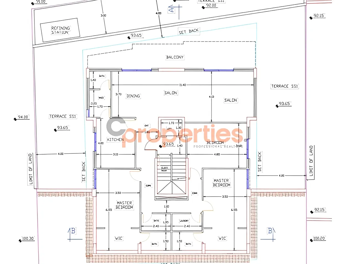 Apartment for Sale in Naqqache - 3 bed, 4 bath
