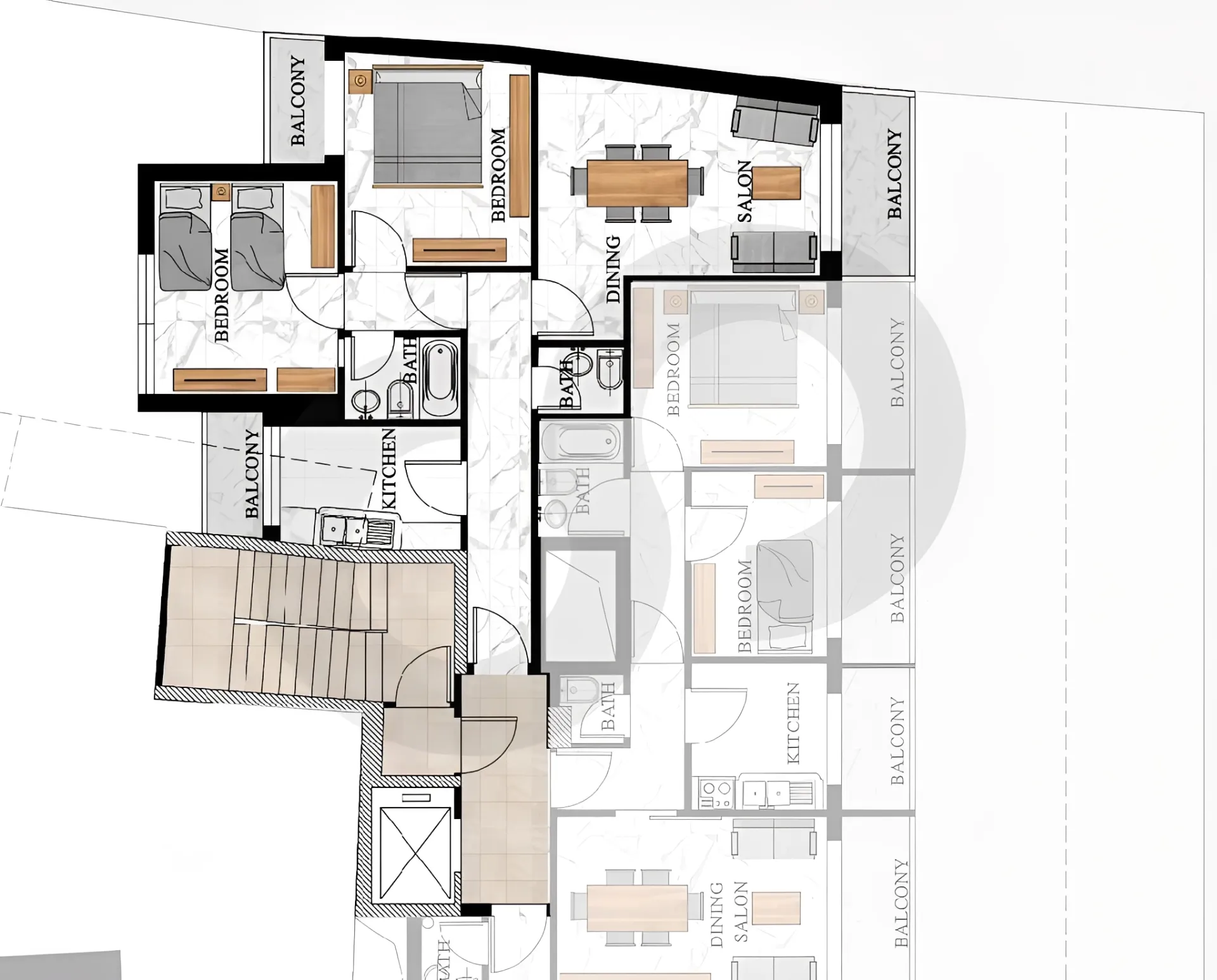 Apartment for Sale in Basta, Beirut, Lebanon - 2 bed, 2 bath