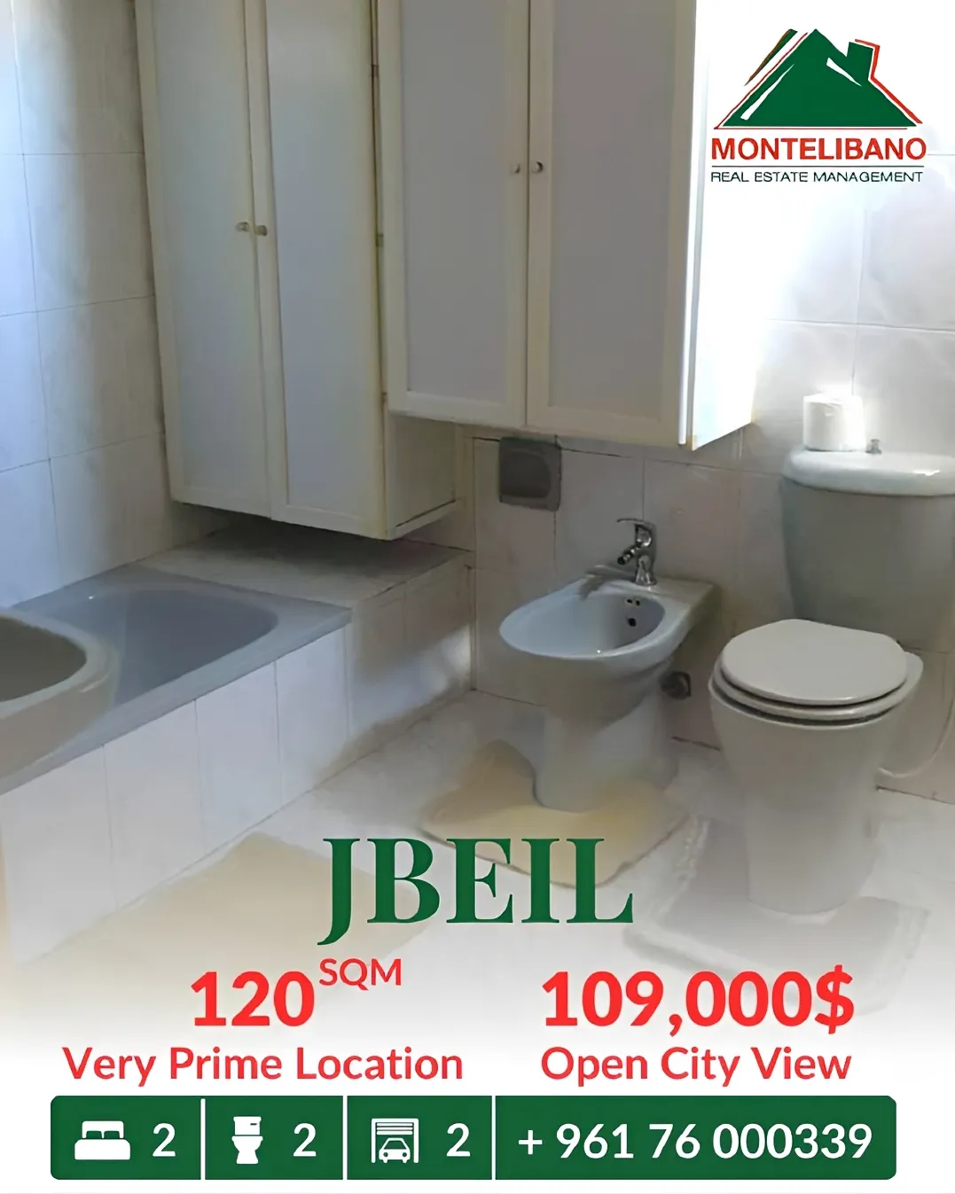 Apartment for sale in Jbeil, Lebanon