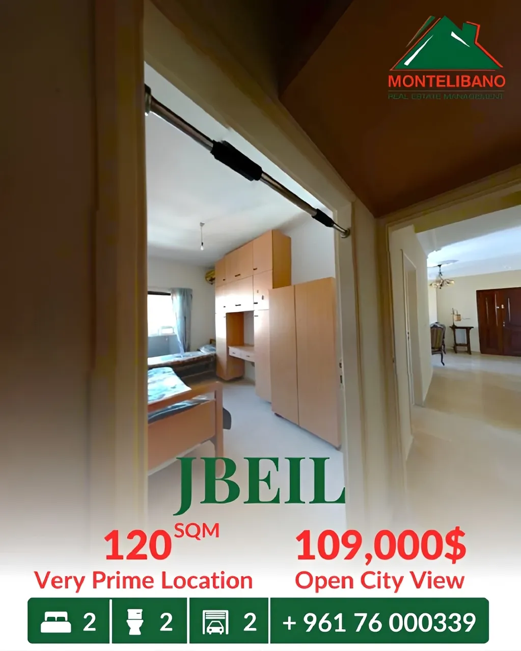 Apartment for sale in Jbeil, Lebanon