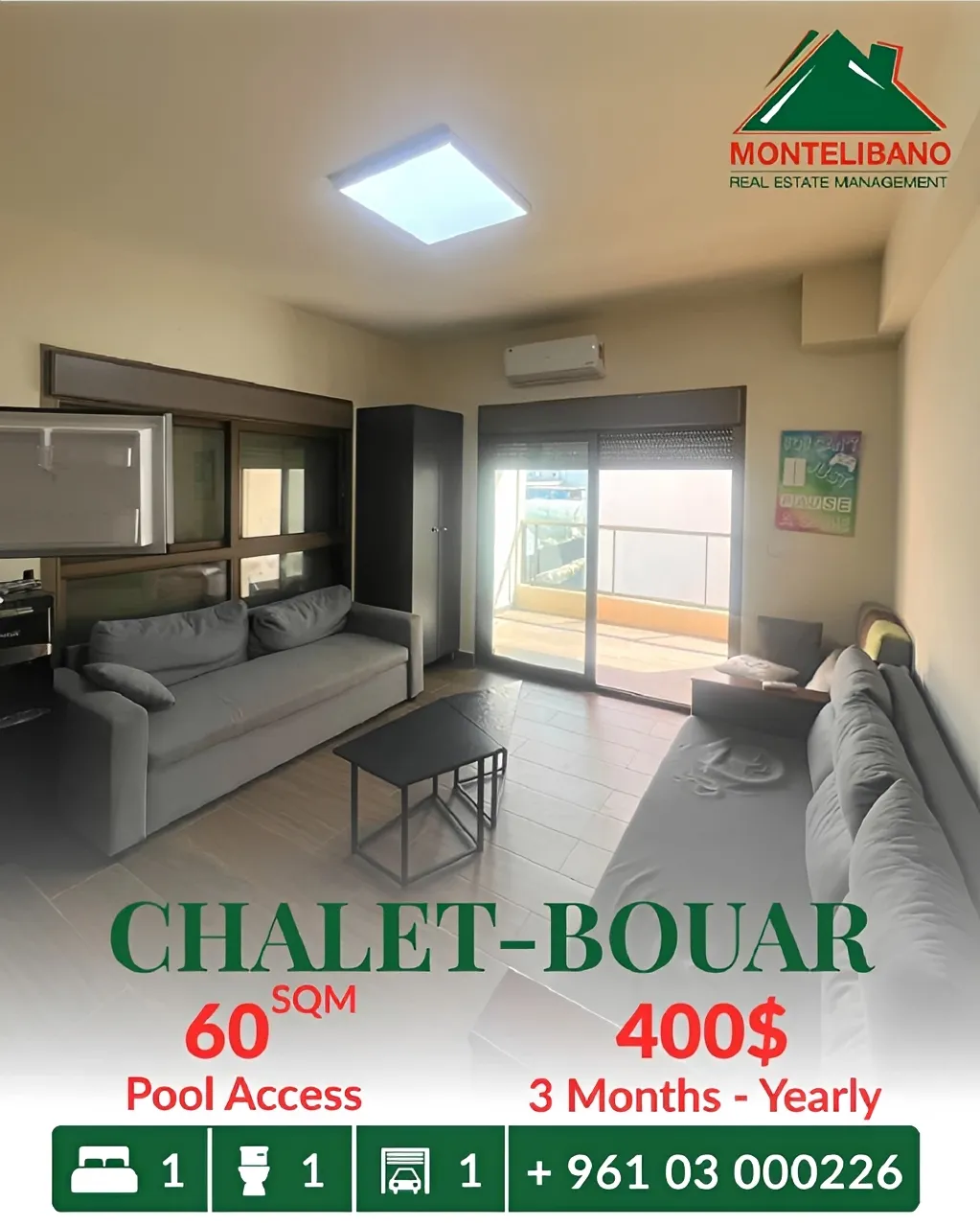 Chalet for rent in Bouar