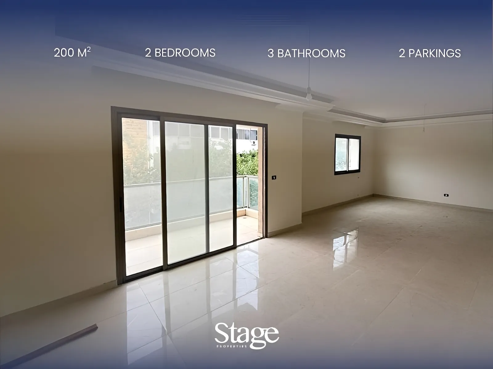 Apartment for sale in Mansourieh, Lebanon - 2 bed, 3 bath
