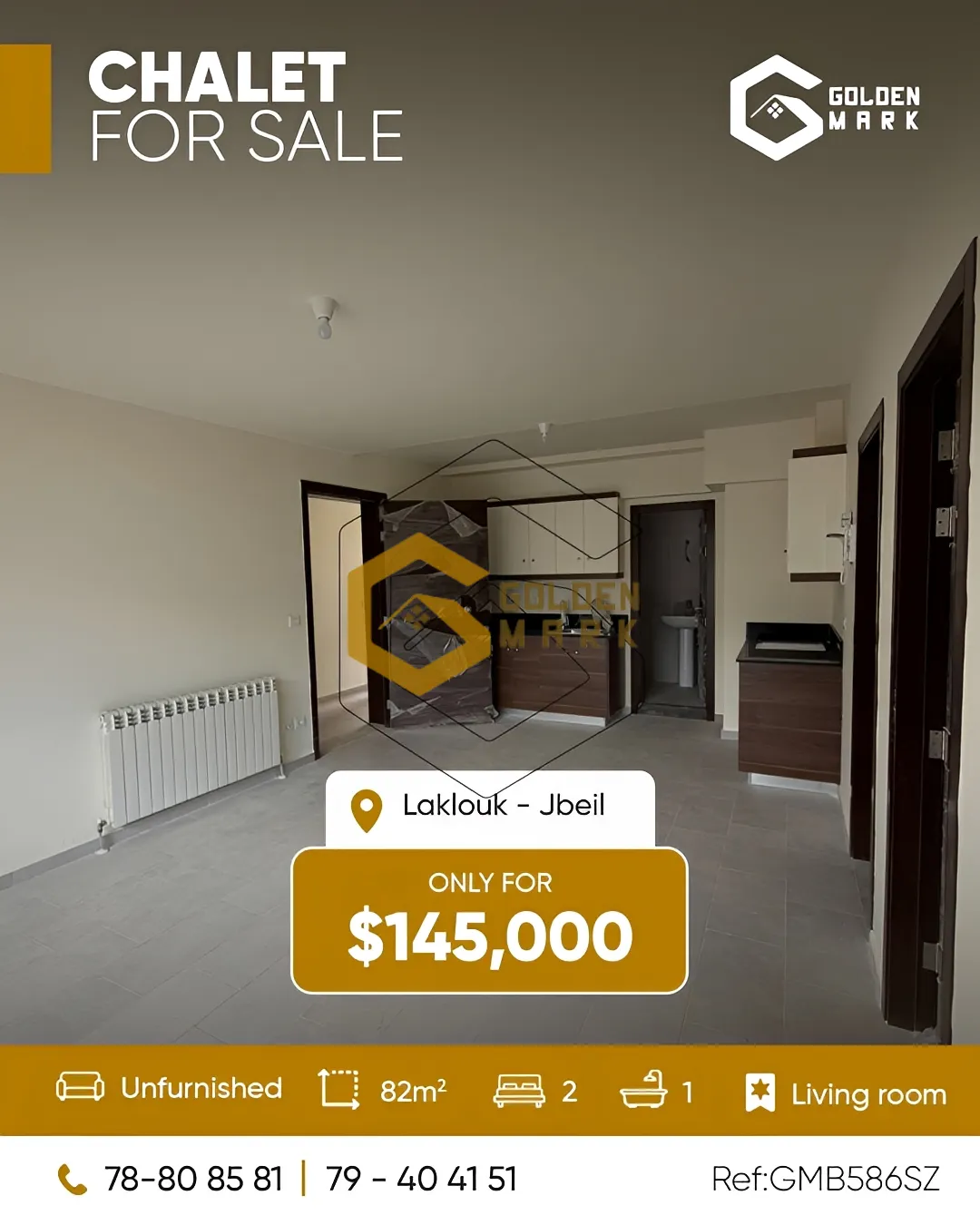 Chalet for Sale in Laqlouq