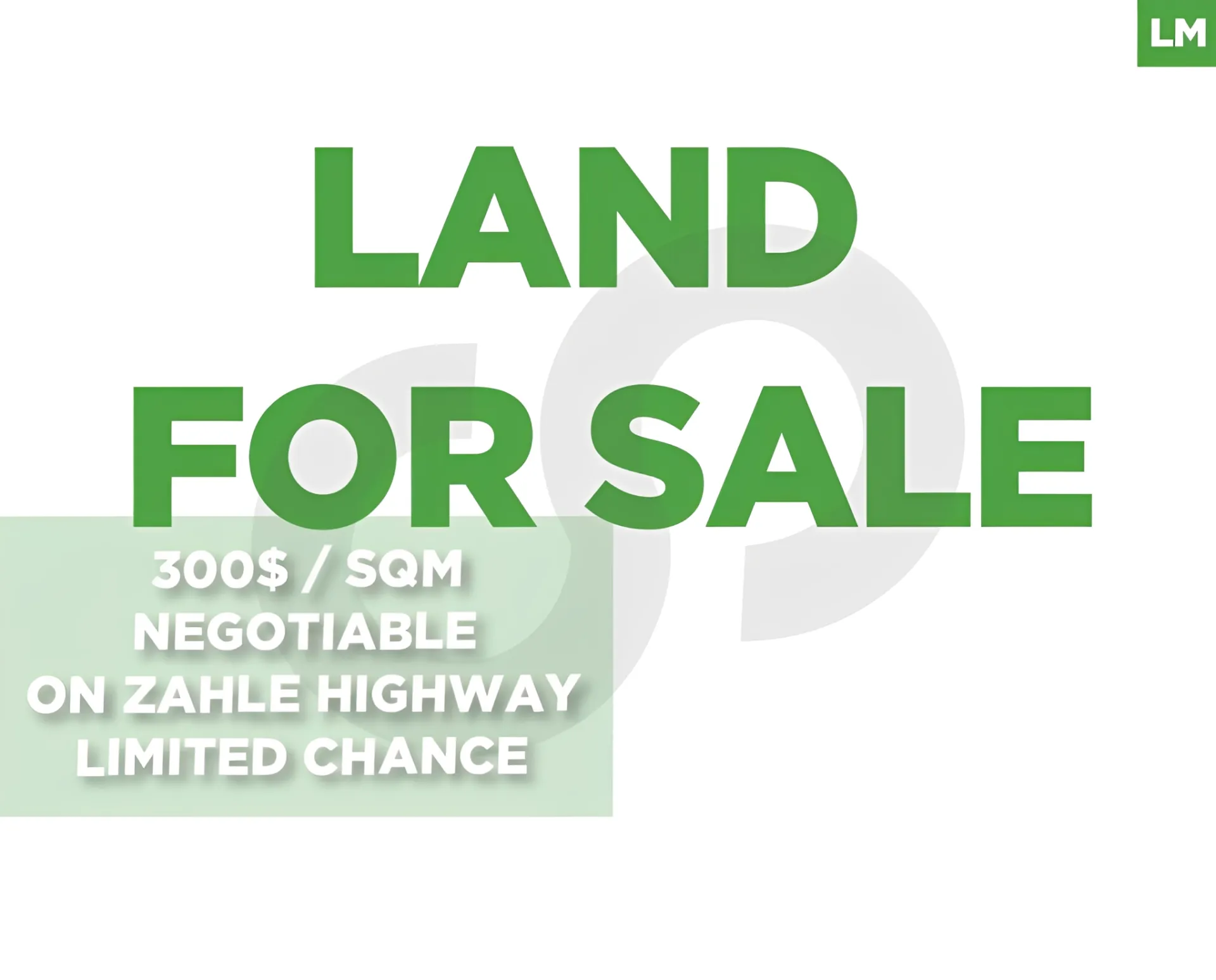 Land for Sale in Zahlé, Lebanon