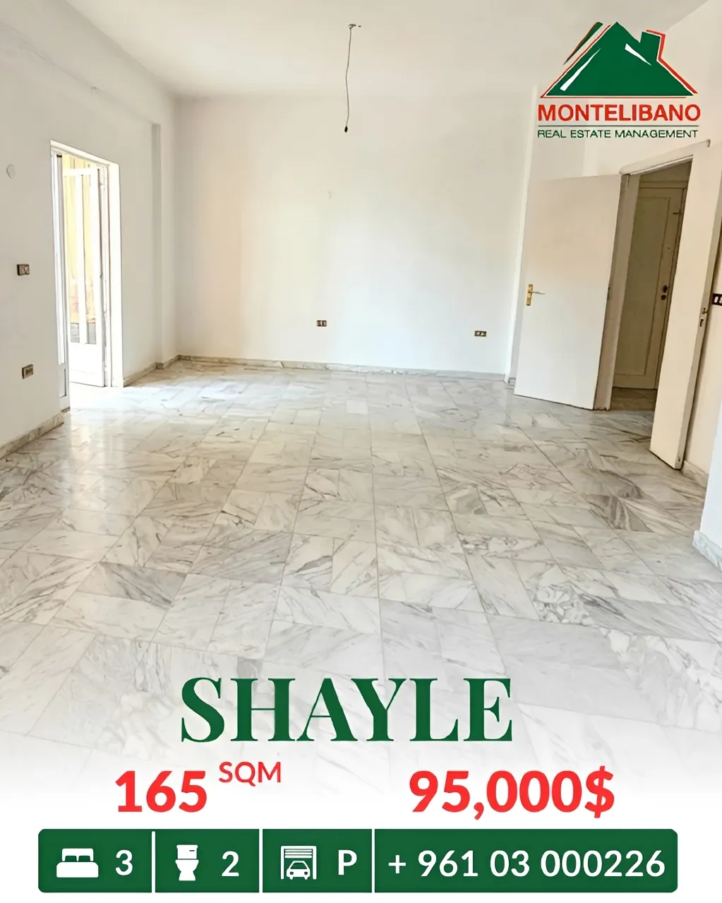 Apartment for sale in Sehayleh, Lebanon - 3 bed, 2 bath