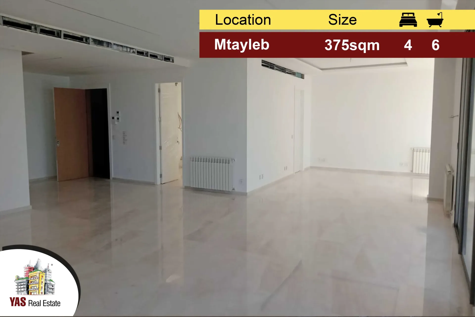 Apartment for Sale in Mtaileb