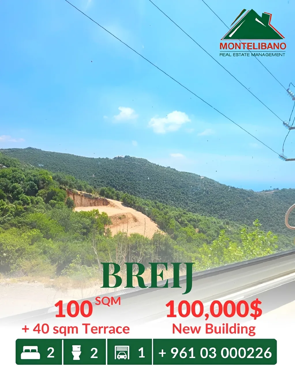Apartment for sale in Breij, Lebanon