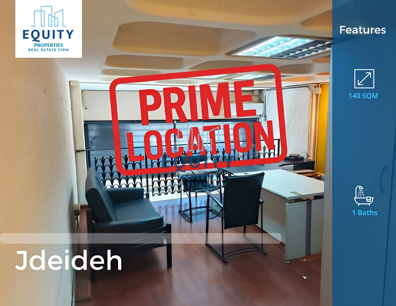 Shop for rent in Jdeideh, Lebanon
