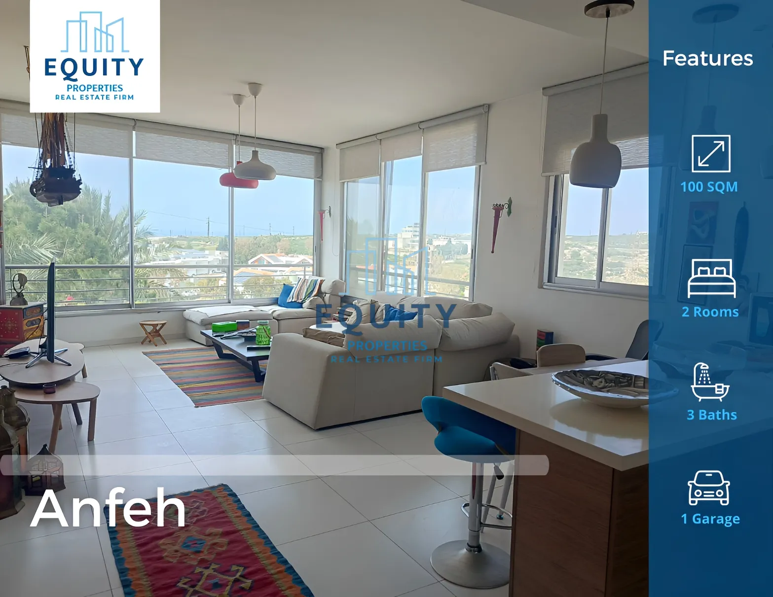 Chalet for rent in Anfeh, Lebanon