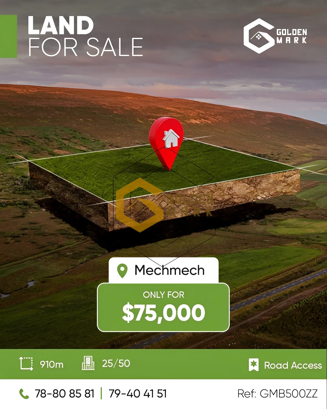 Land for Sale in Mechmech