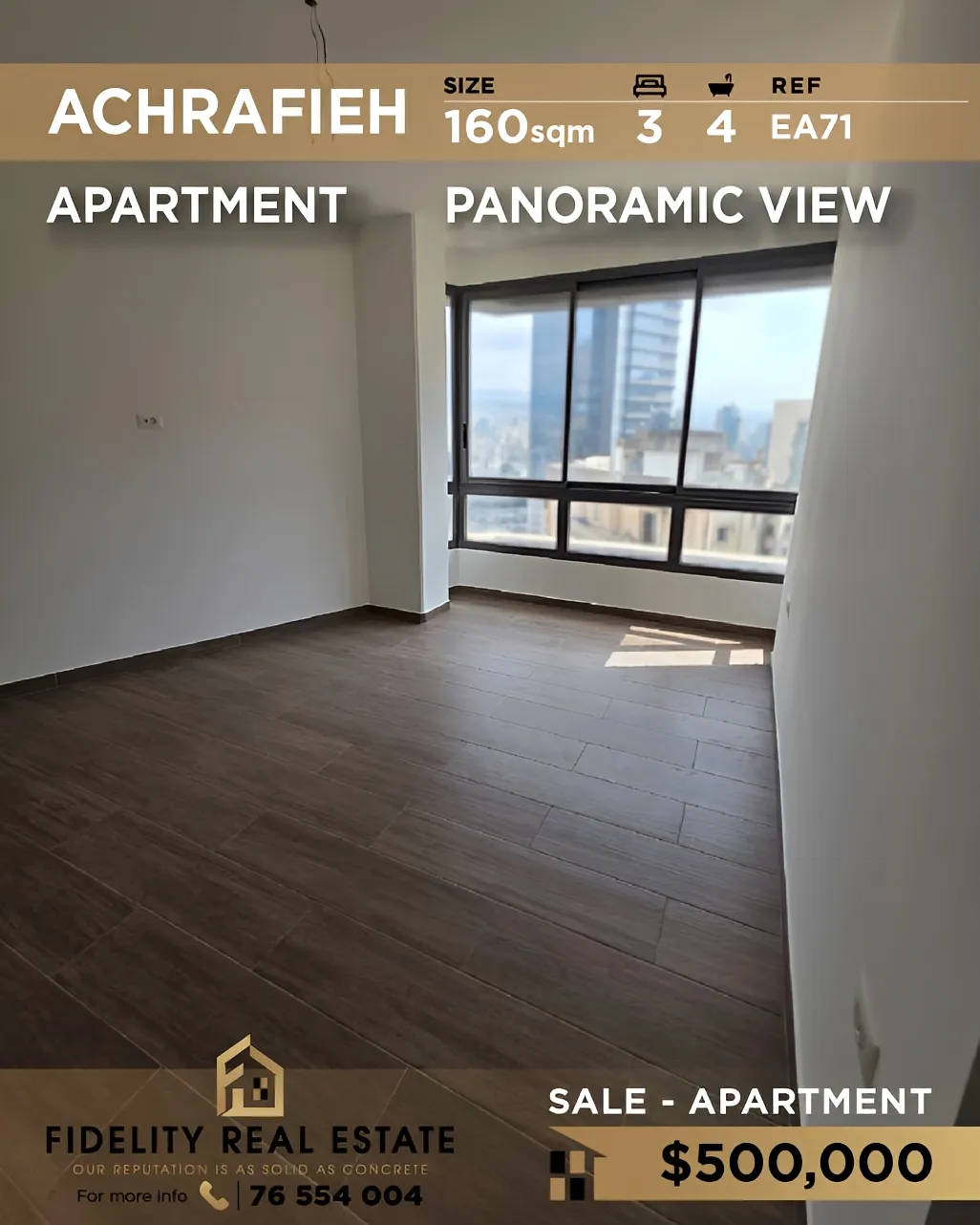 Apartment for sale in Achrafieh, Beirut, Lebanon