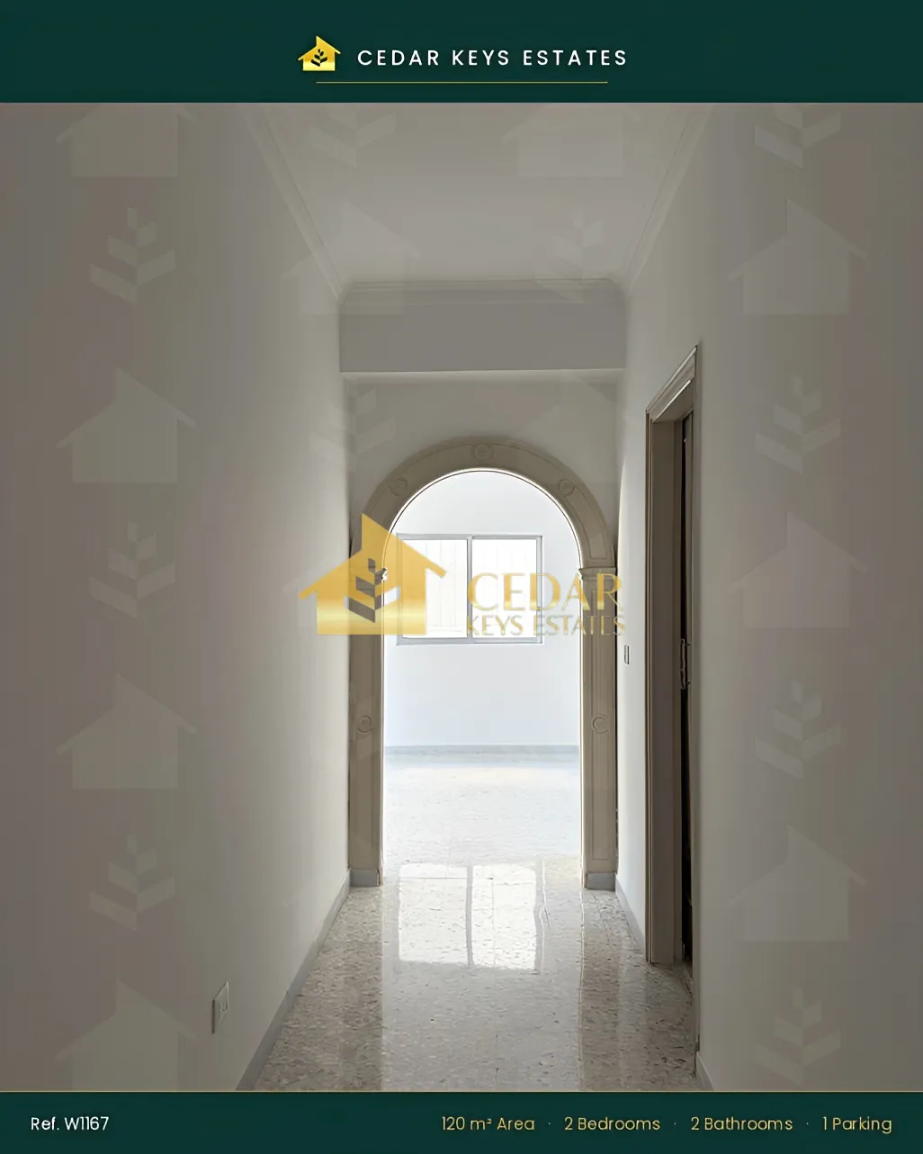 Apartment for rent in Verdun, Bayrut, Lebanon