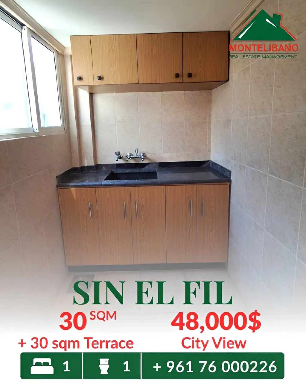 Apartment for sale in Sin El Fil, Lebanon
