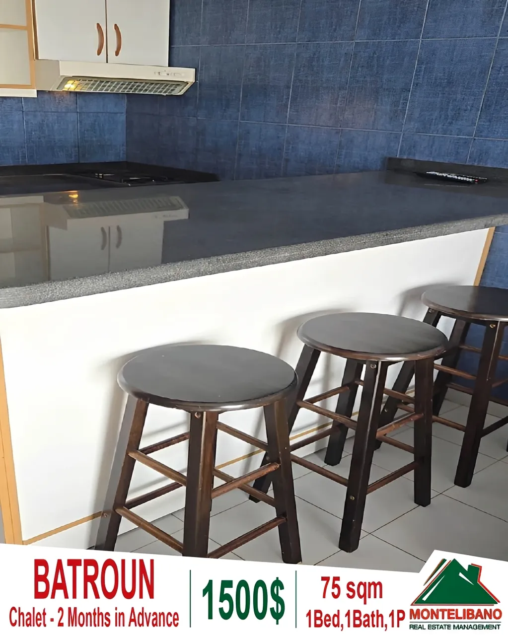 Chalet for Rent in Batroun, Lebanon - 1 bed, 1 bath