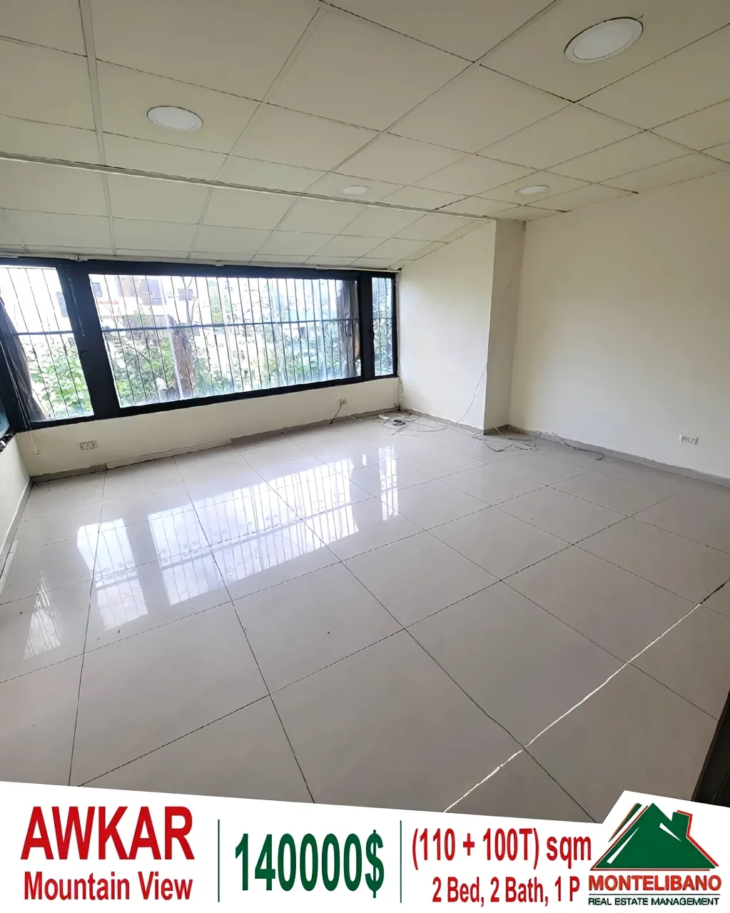 Apartment for sale in Beit Aaoukar, Lebanon - 2 bed, 2 bath
