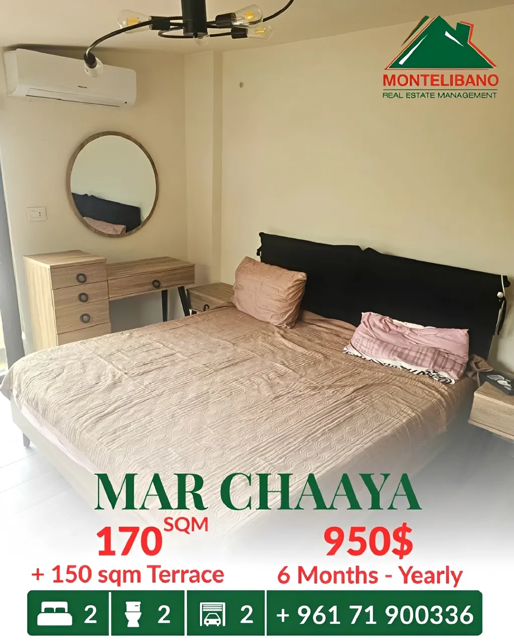 Apartment for rent in Mar Chaaya