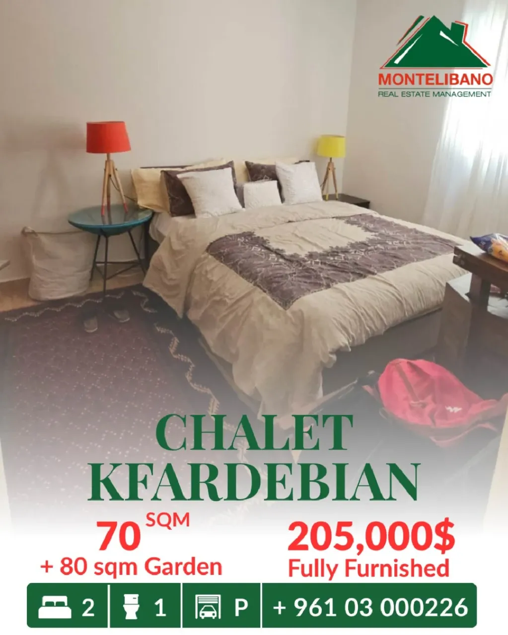 Chalet for sale in Kfardebian, Lebanon