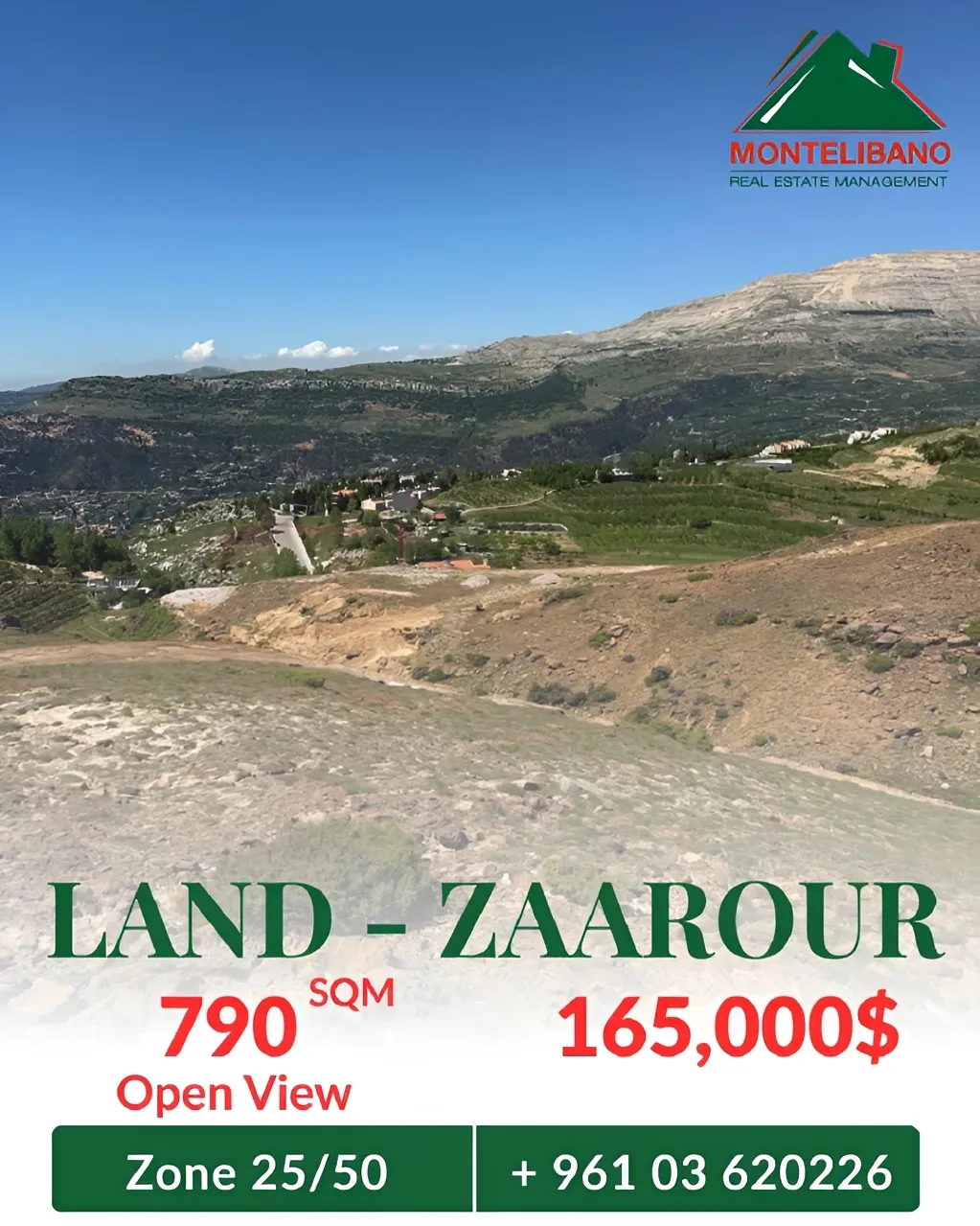Residential Land for sale in Zaarour, Lebanon, Lebanon