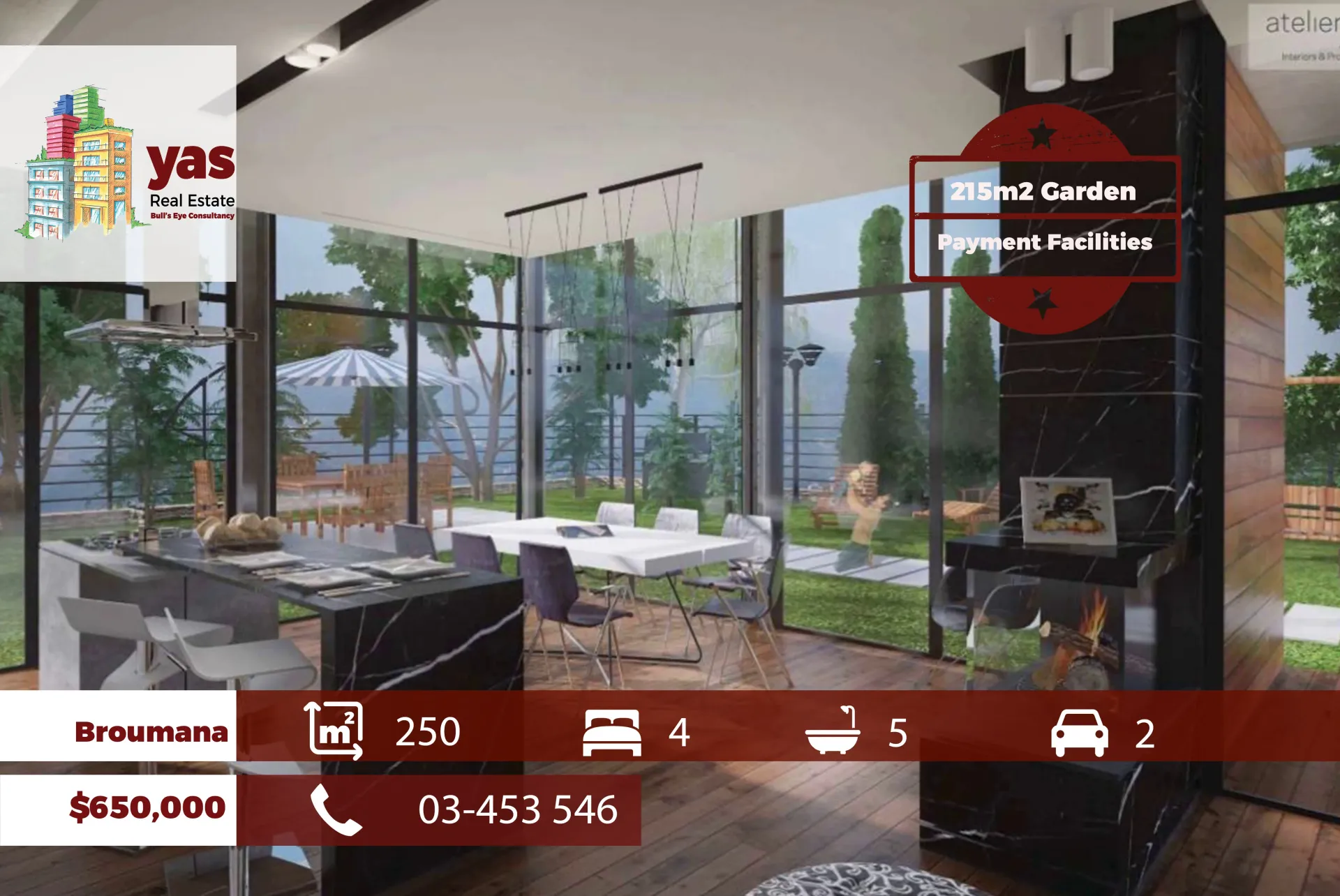Apartment for Rent in Ballouneh
