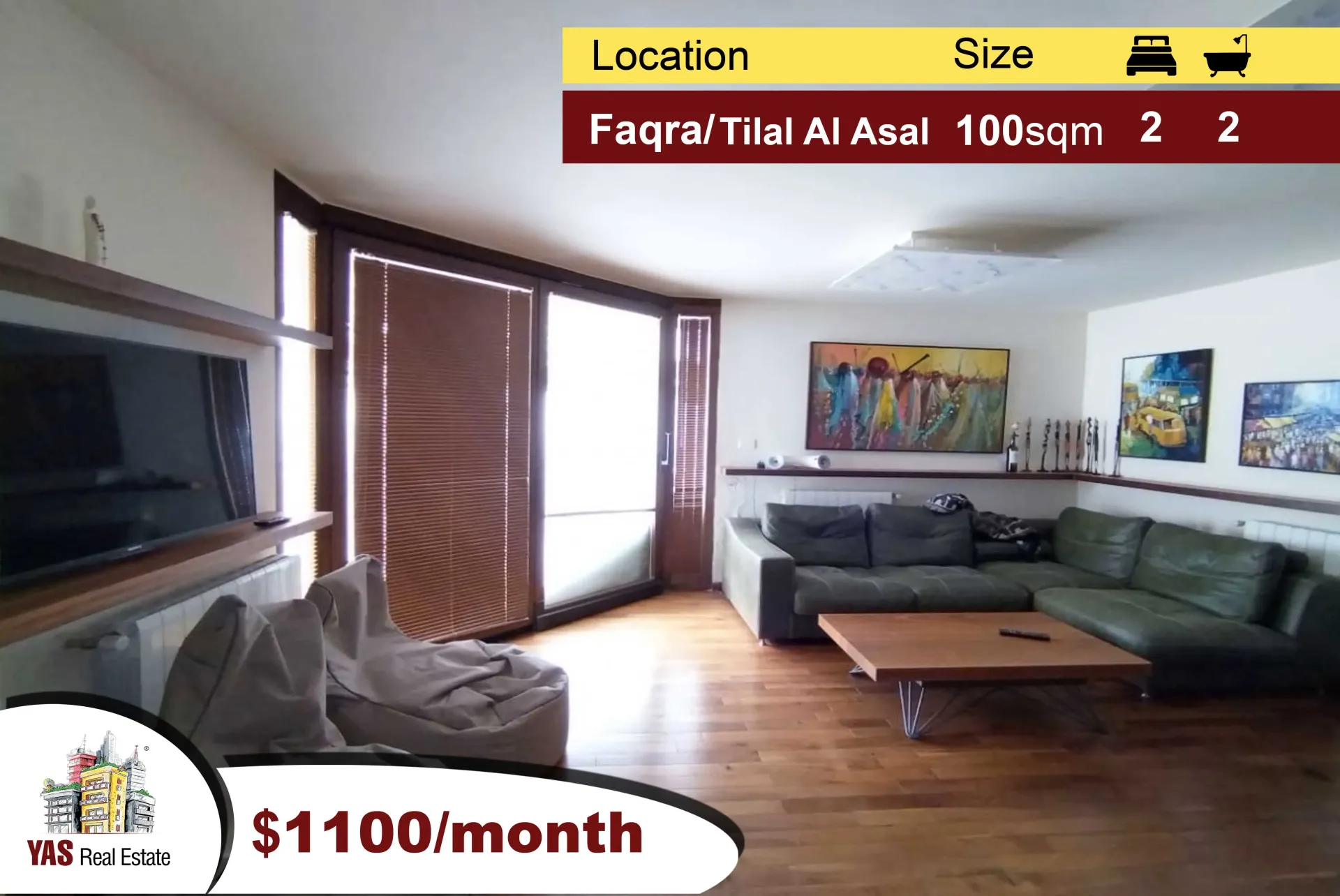 Chalet for rent in Faqra