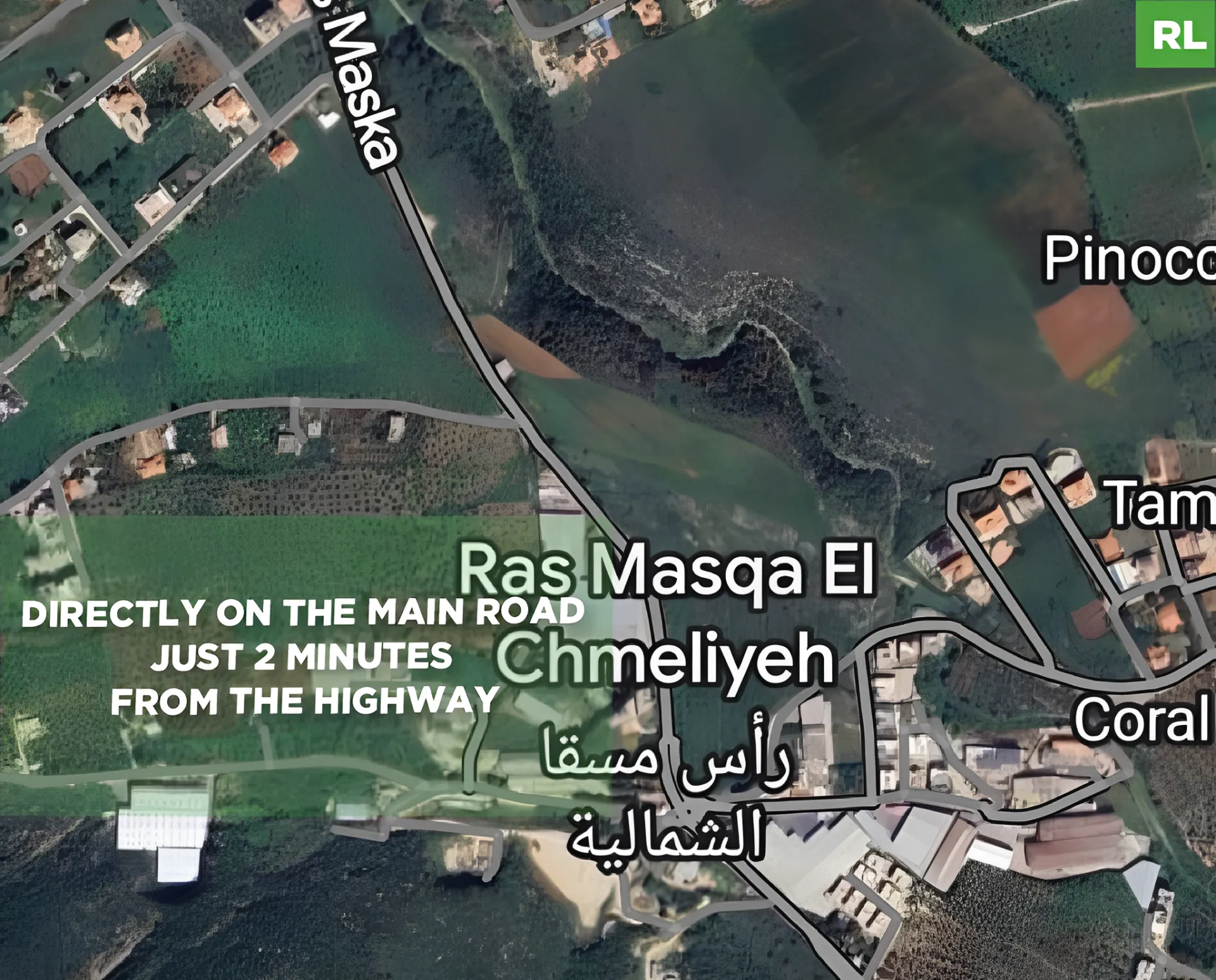 Land for Sale in Ras Maska