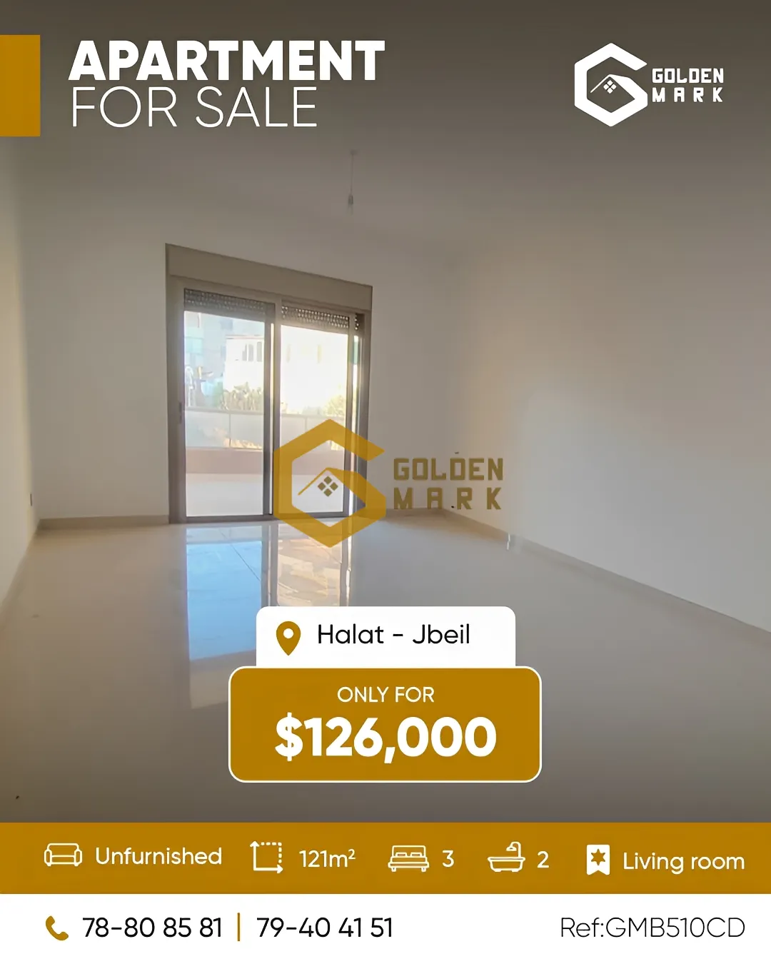 Apartment for Sale in Halat