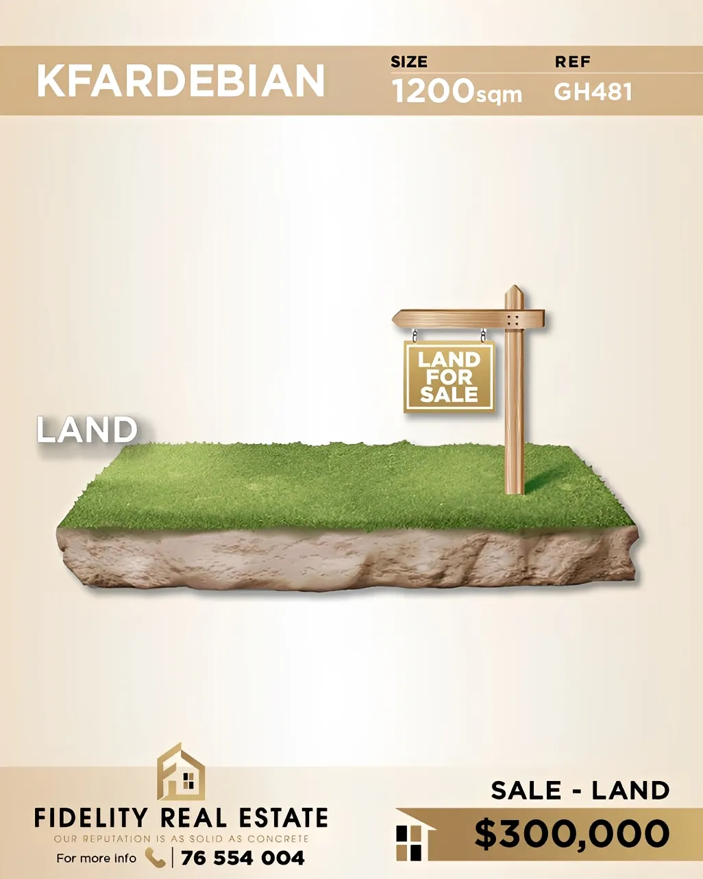 Residential Land for sale in Kfardebian, Lebanon