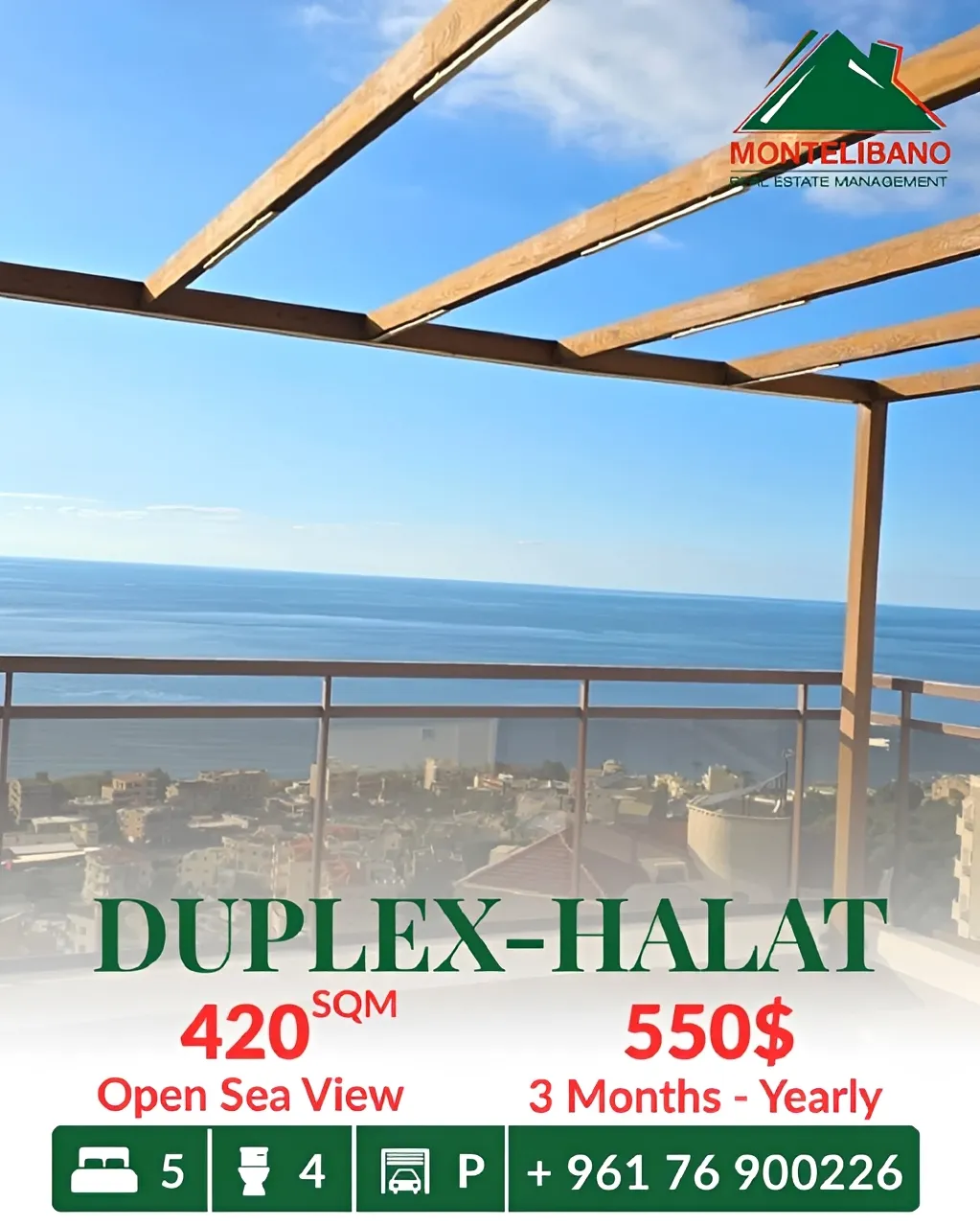 Apartment for rent in Halat