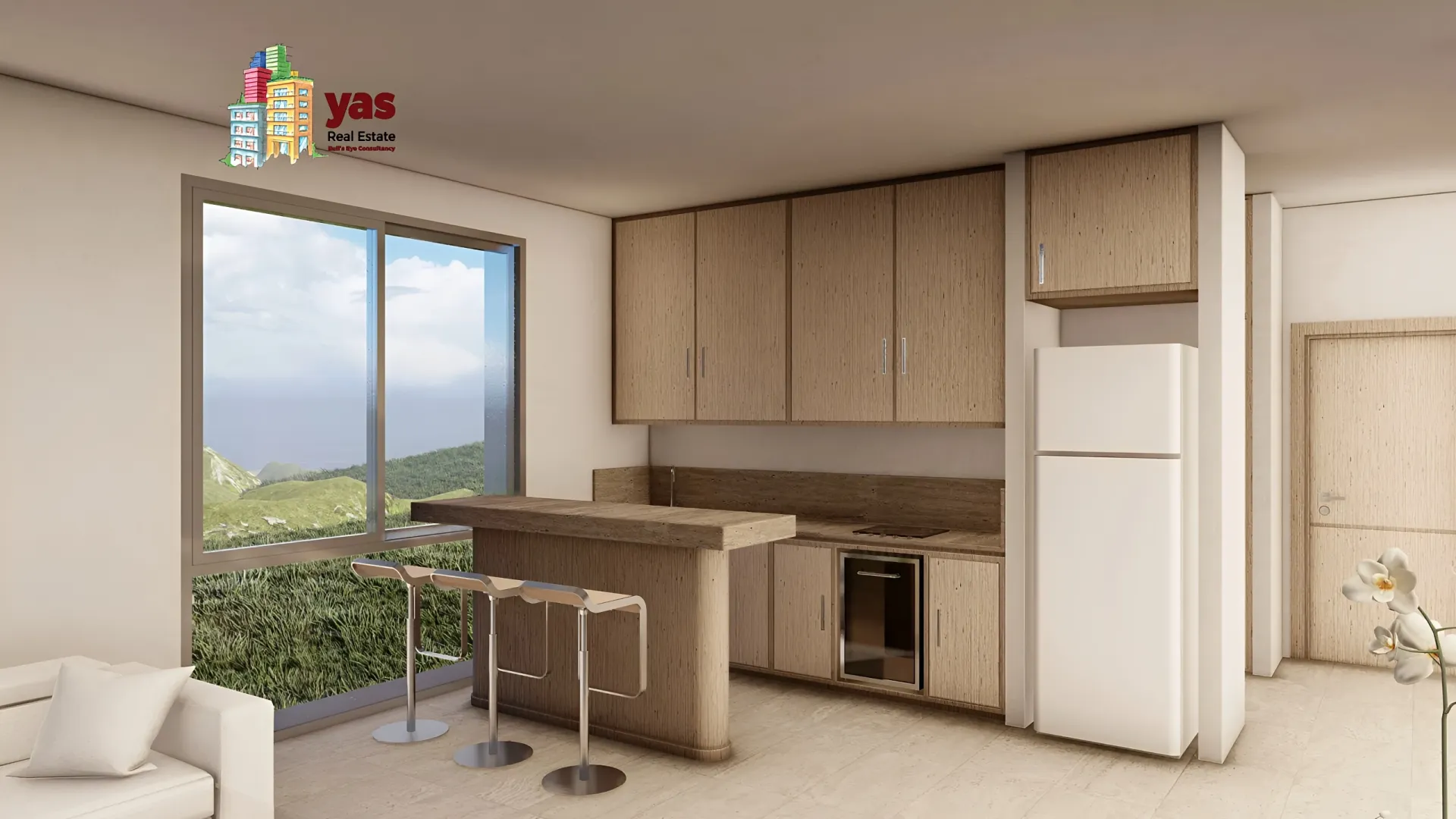 Apartment for Sale in Kfaraabida - 2 bed, 1 bath