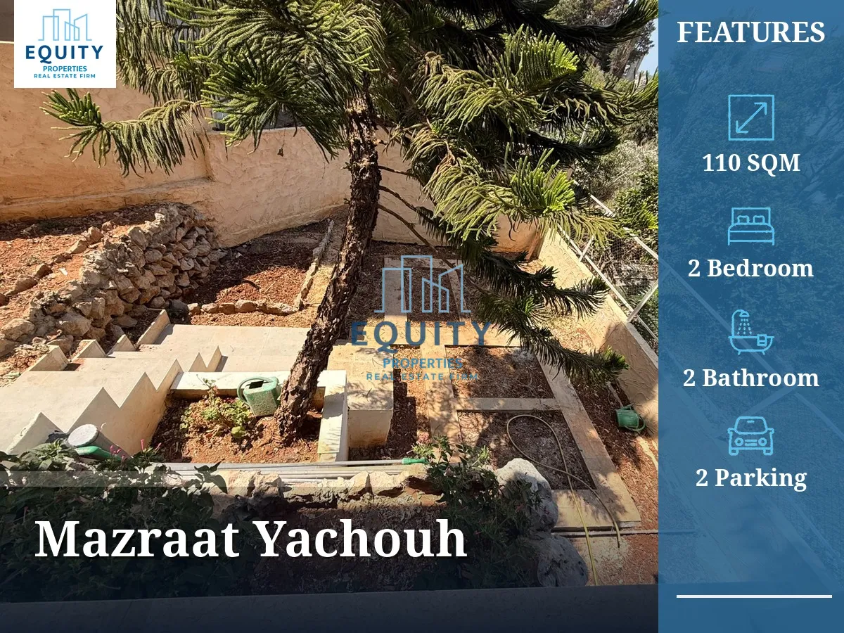 Apartment for sale in Mazraat Yachouh - 2 bed, 2 bath